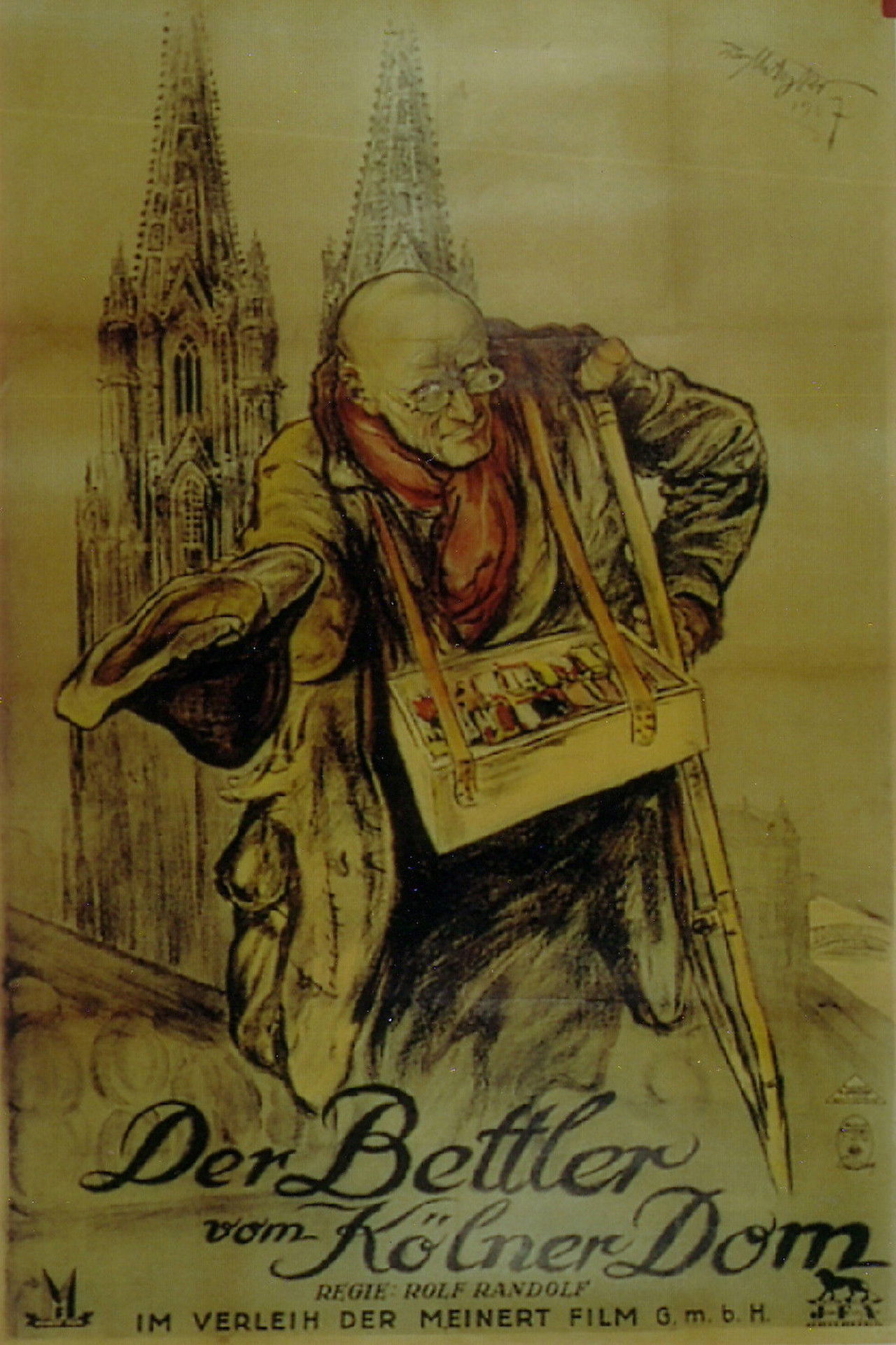 The Beggar from Cologne Cathedral Backdrop