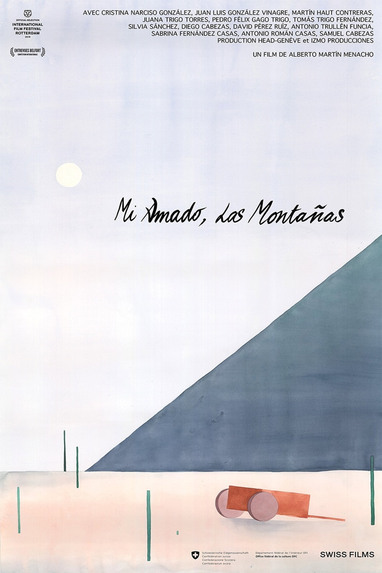 Mi amado, las montañas filmaffisch