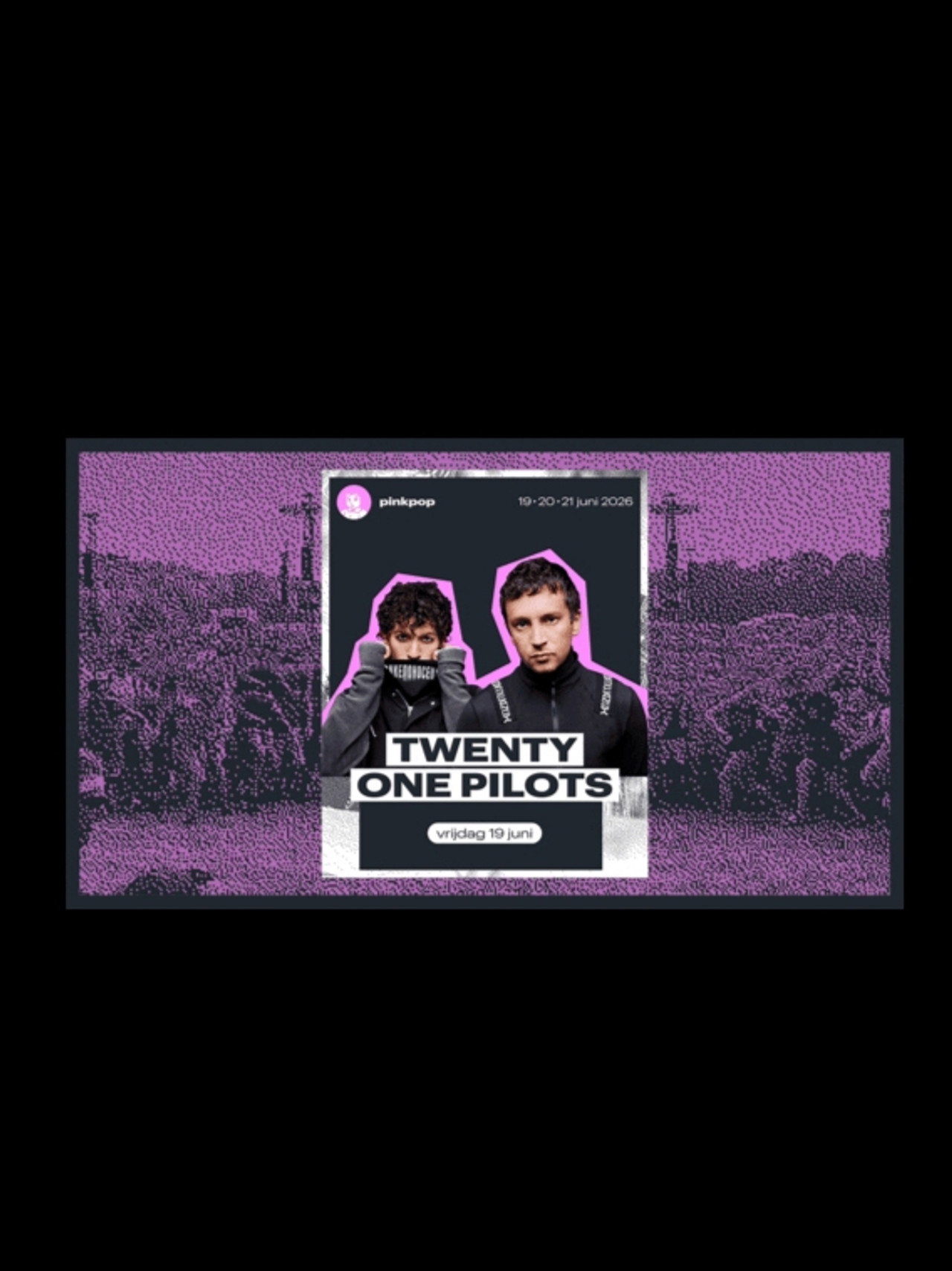 Twenty One Pilots live at Pinkpop 2026