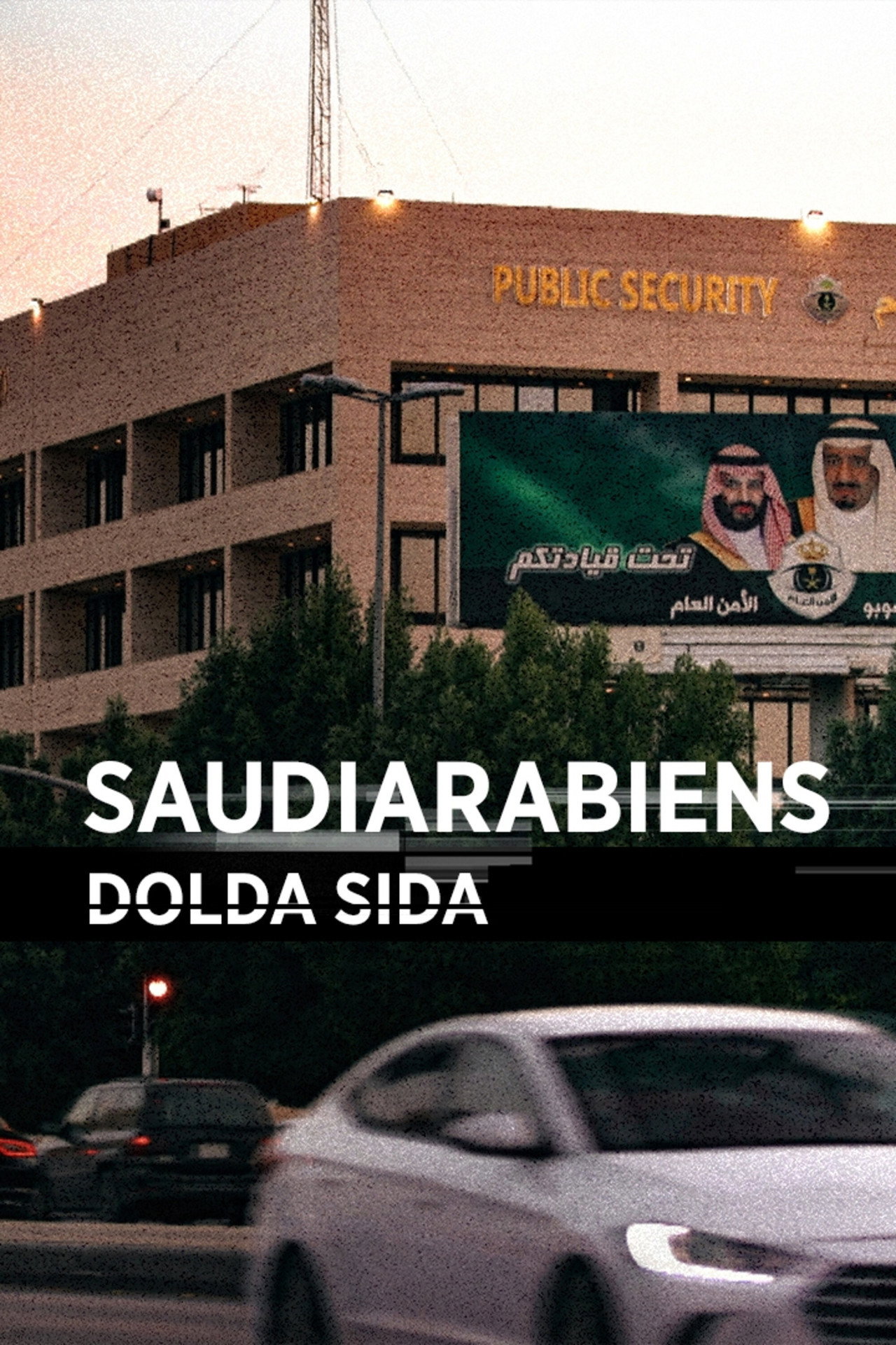 Saudiarabiens dolda sida affisch