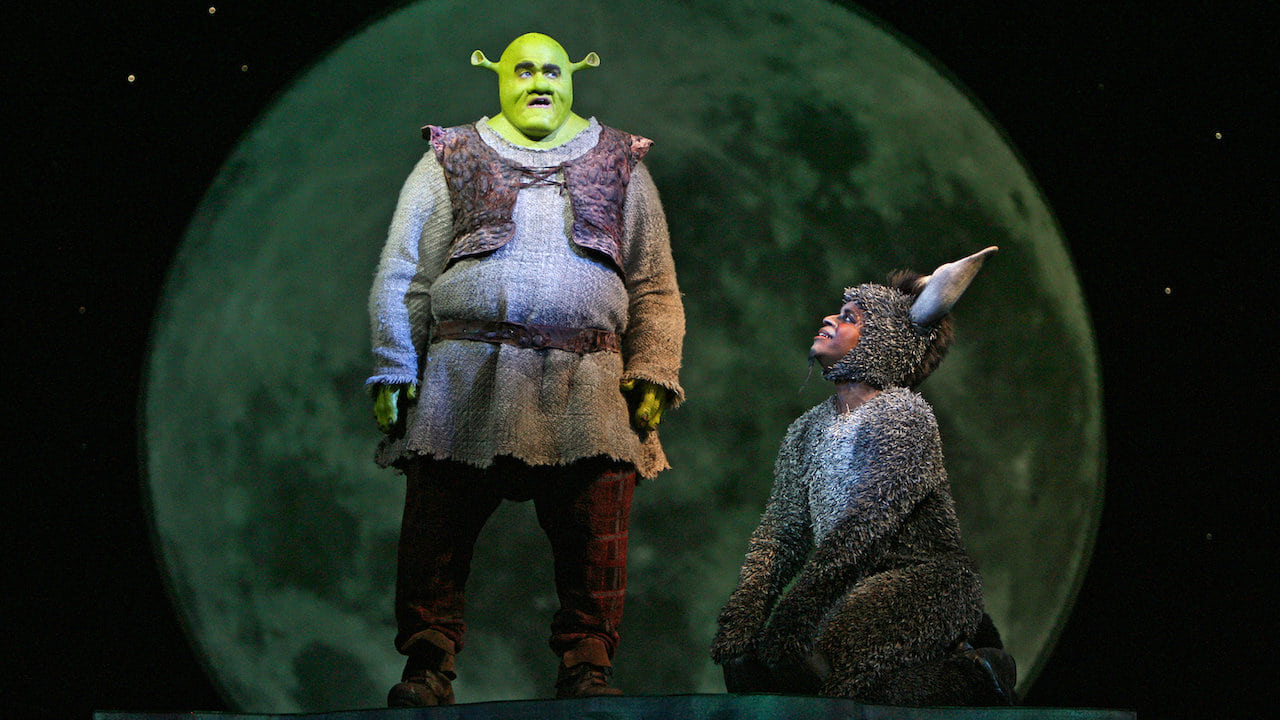 Scen från Shrek the Musical