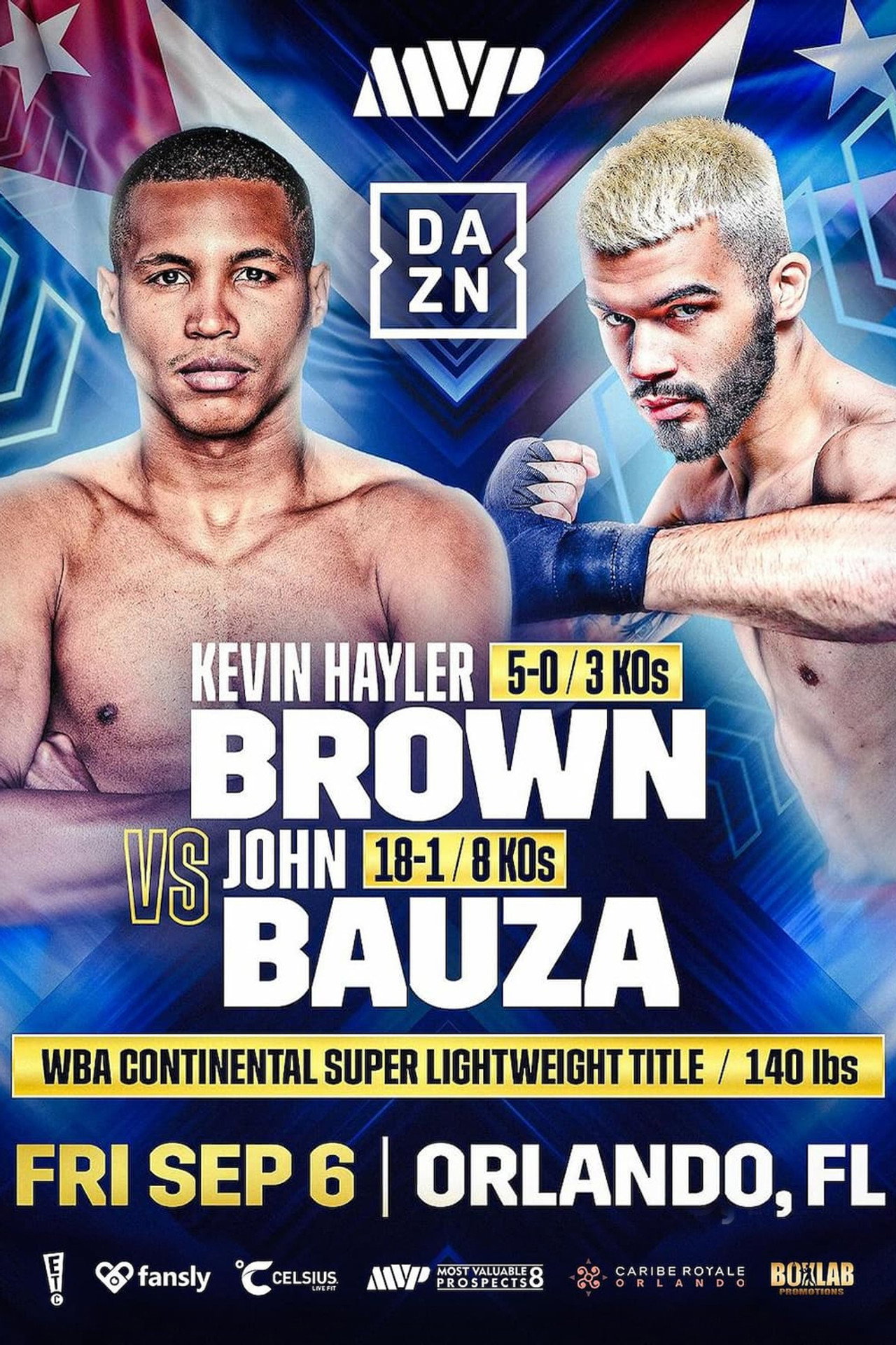 Kevin Hayler Brown vs. John Bauza filmaffisch