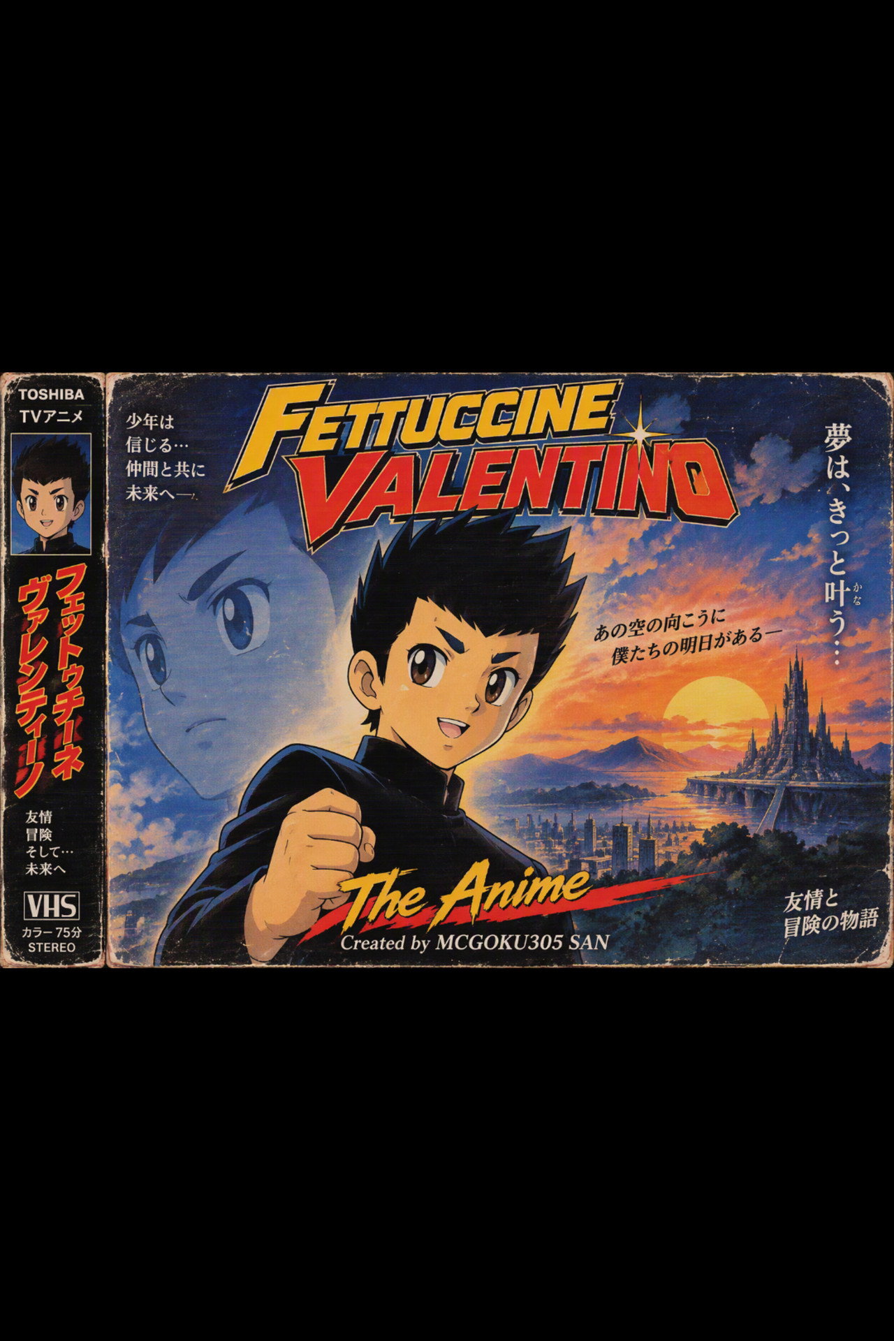 Fettuccine Valentino The Anime poster