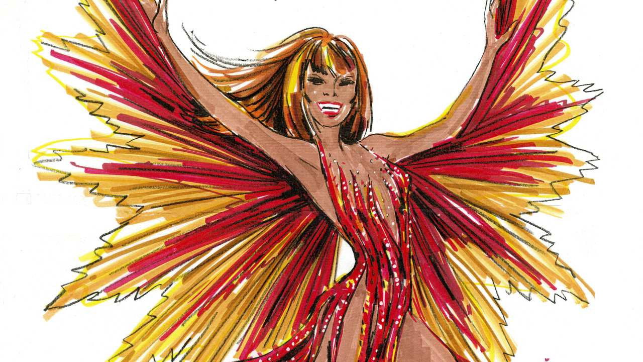 Bob Mackie: Naked Illusion backdrop