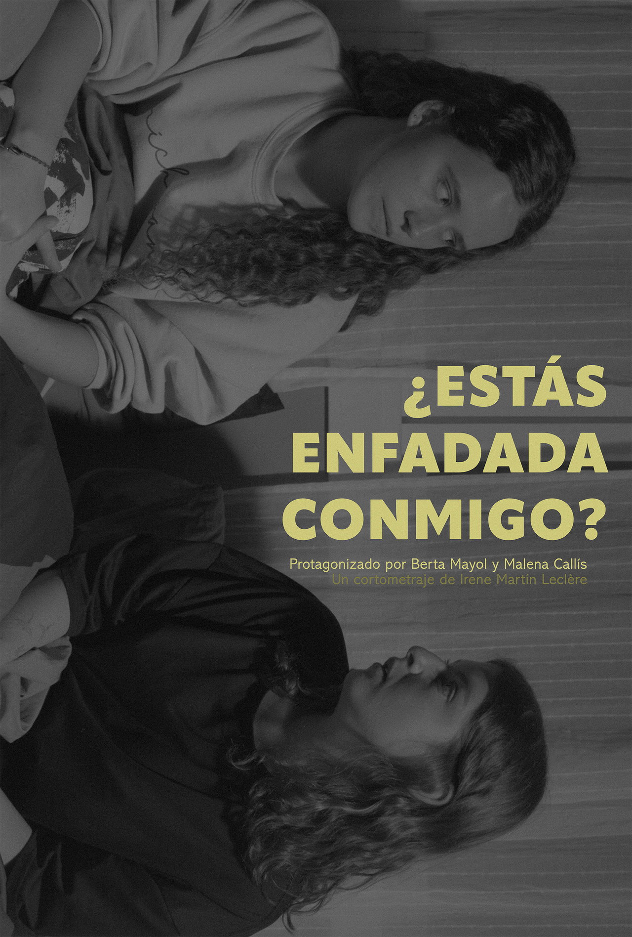 ¿Estás enfadada conmigo? filmaffisch