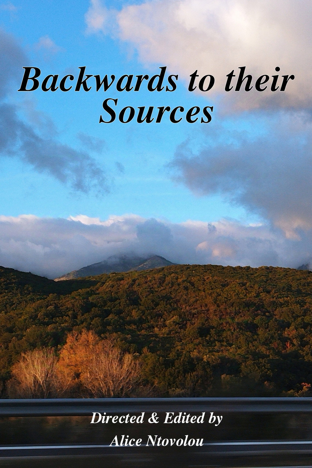 Backwards to their Sources Backdrop