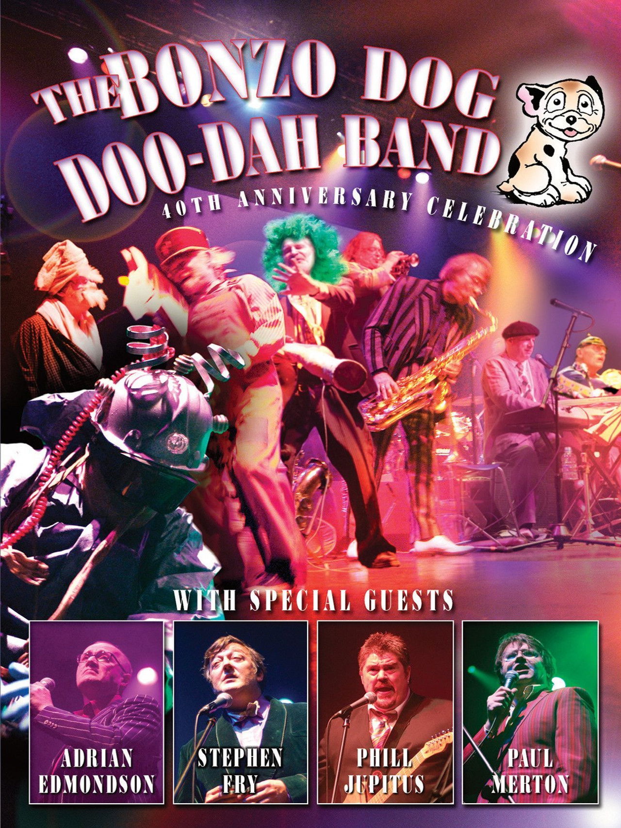 Bonzo Dog Doo Dah Band - 40th Anniversary Celebration Backdrop