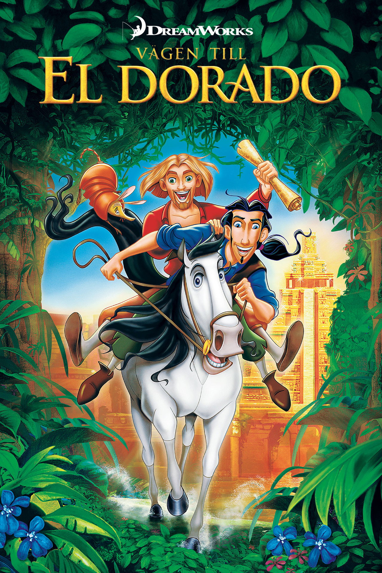 Vägen till El Dorado filmaffisch