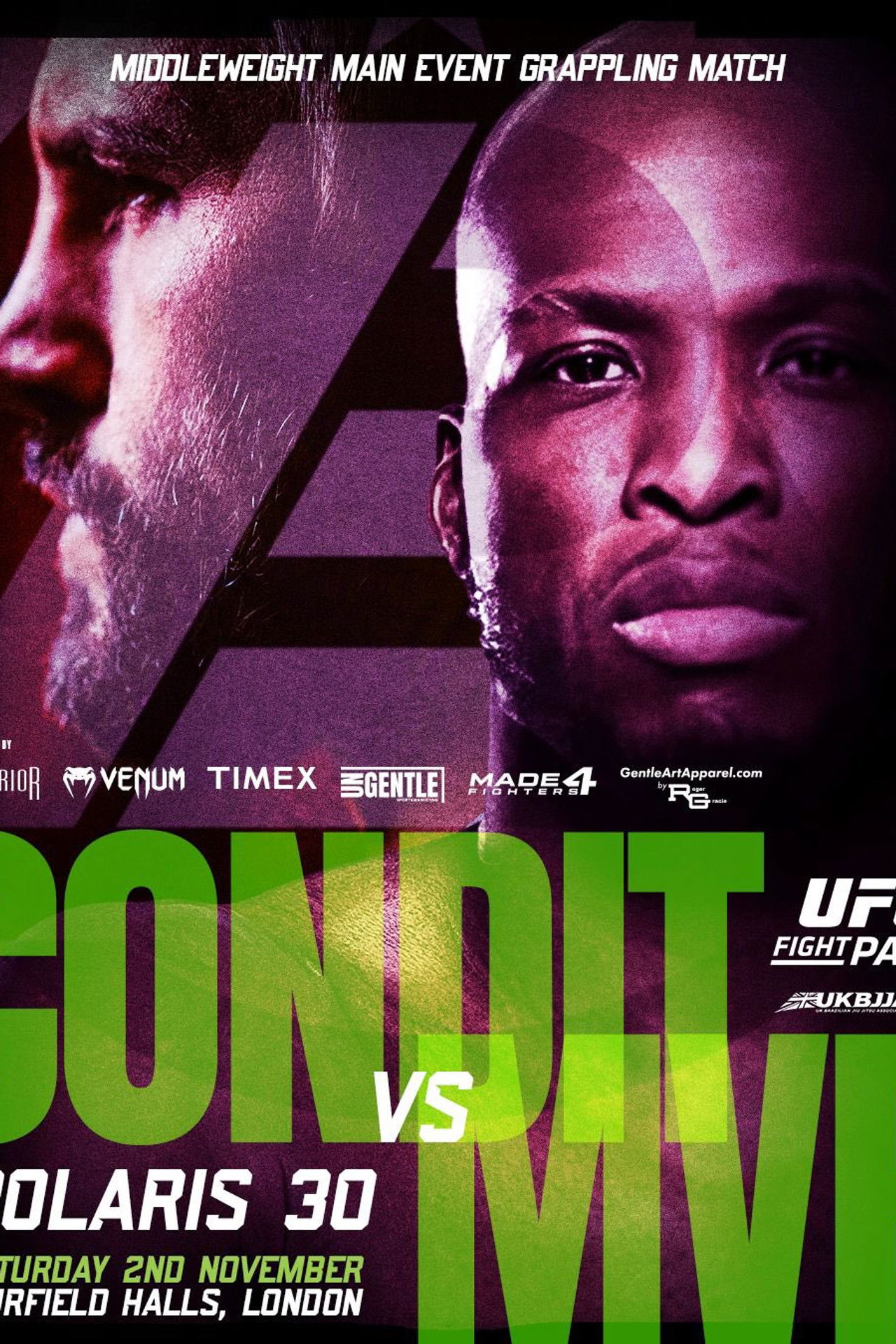 Polaris 30: Condit vs. MVP Backdrop