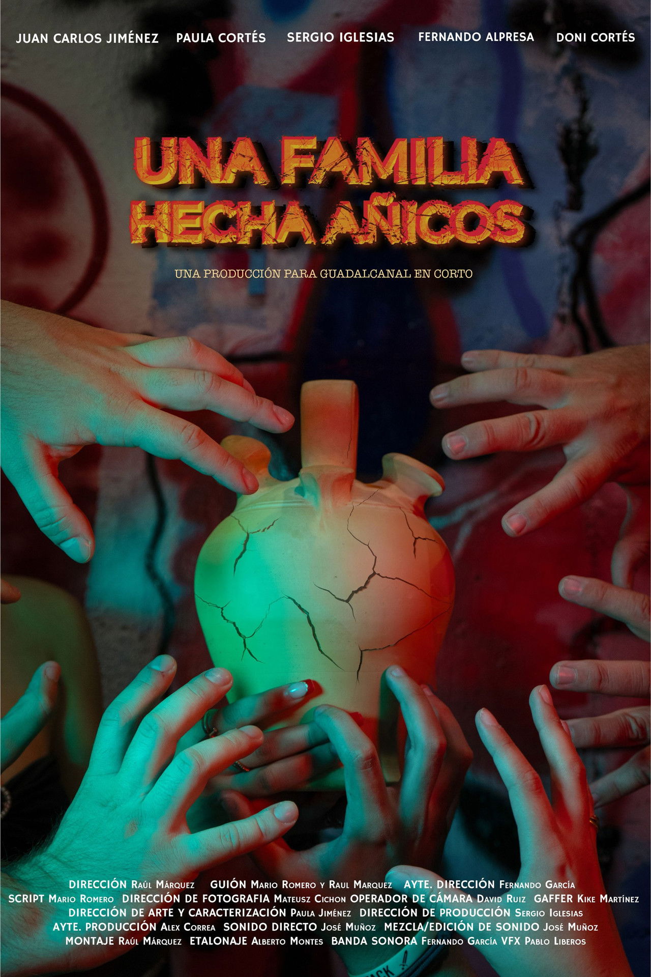 A shattered family Backdrop