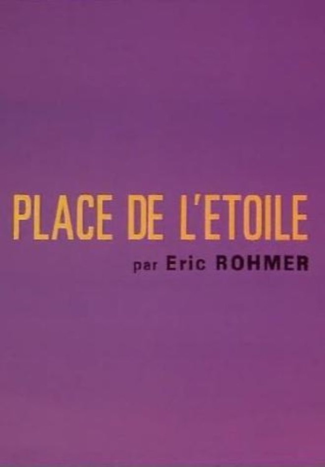Place de l'Étoile 1965