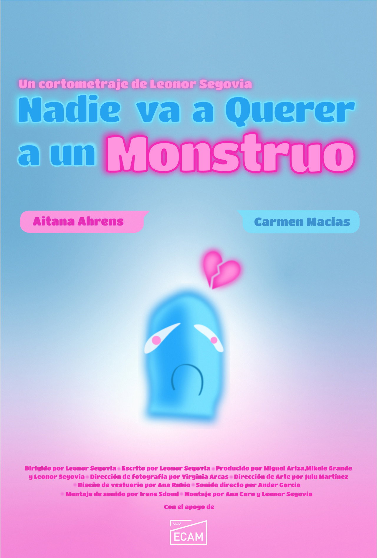 Nadie va a querer a un monstruo filmaffisch