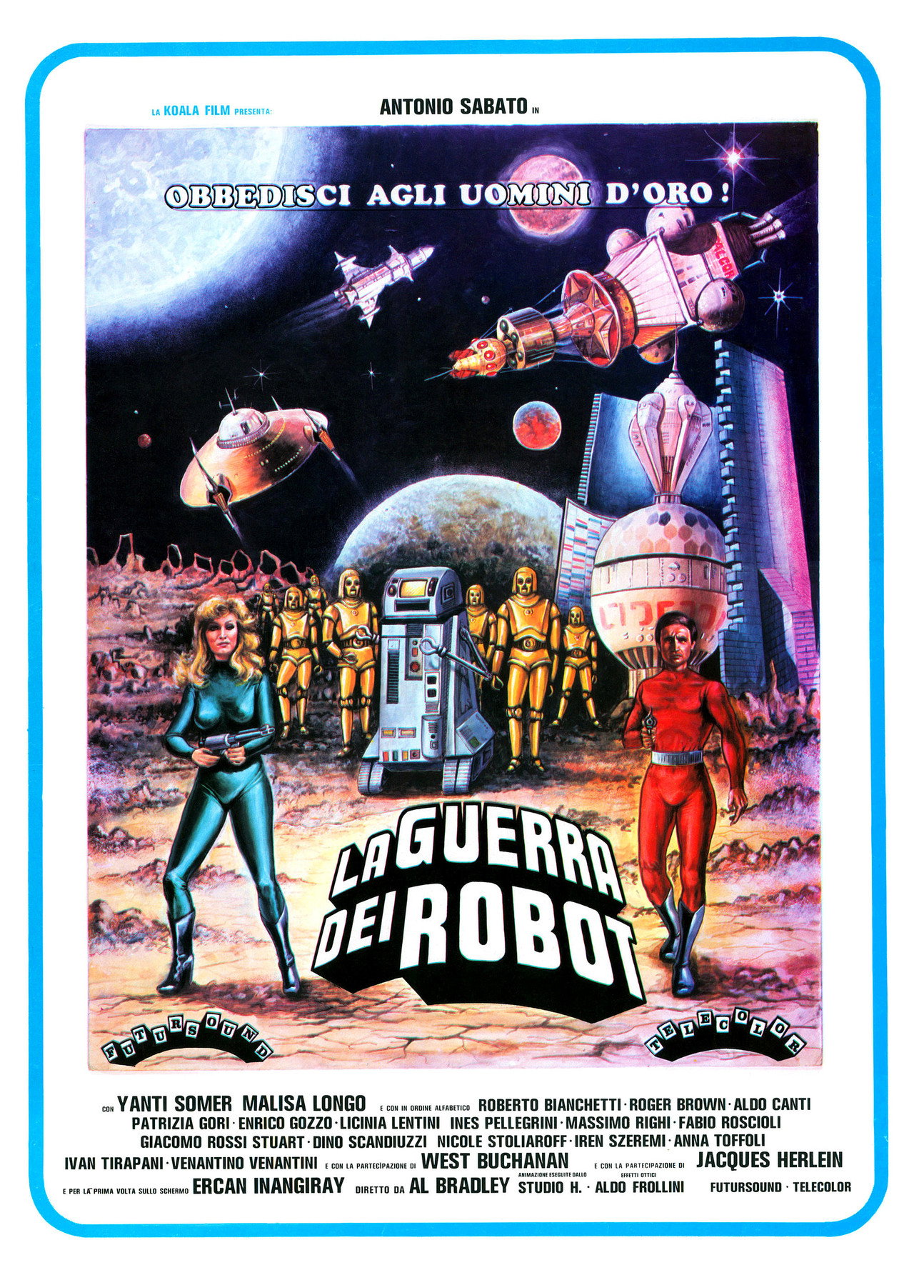 La guerra dei robot filmaffisch