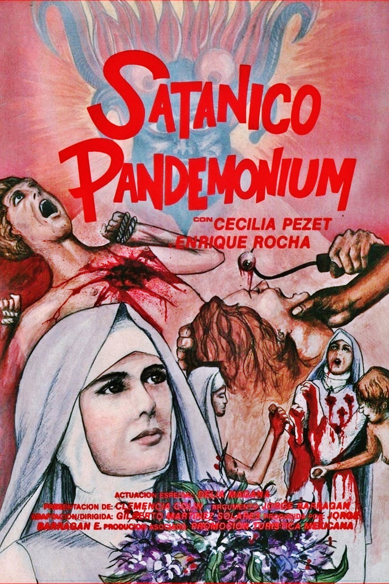 Satánico pandemonium: la sexorcista filmaffisch