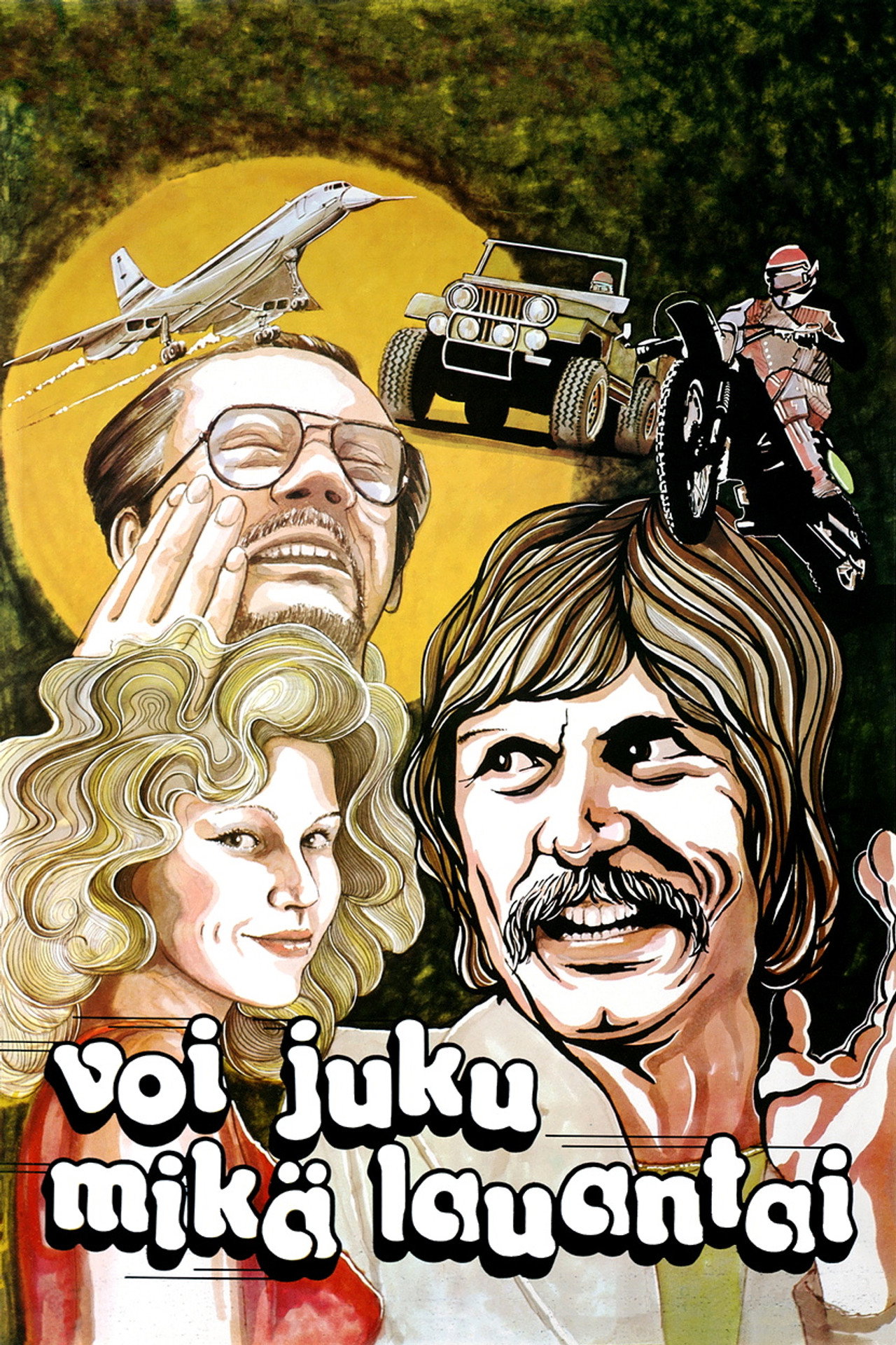 Voi juku – mikä lauantai filmaffisch