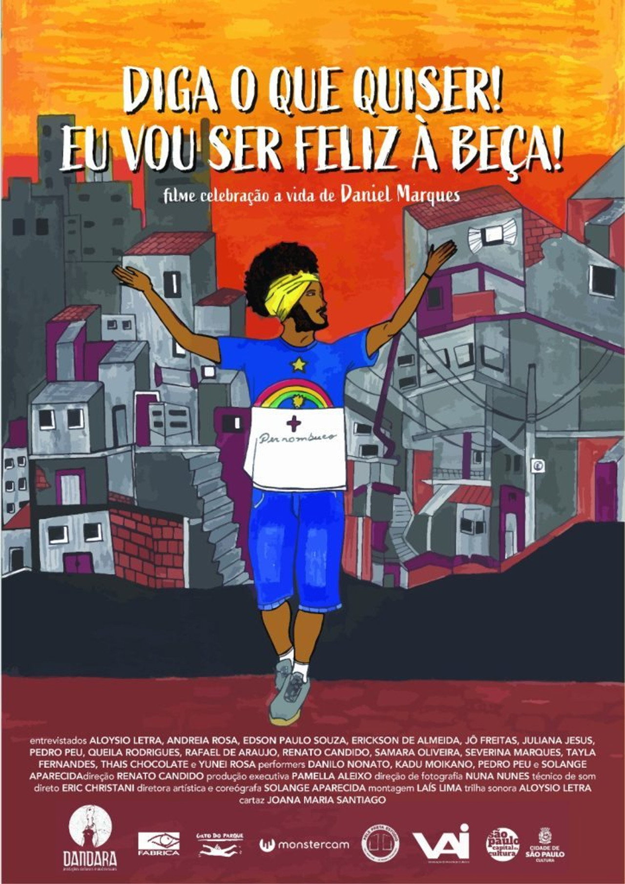Diga o que quiser! Eu vou ser feliz à beça! filmaffisch