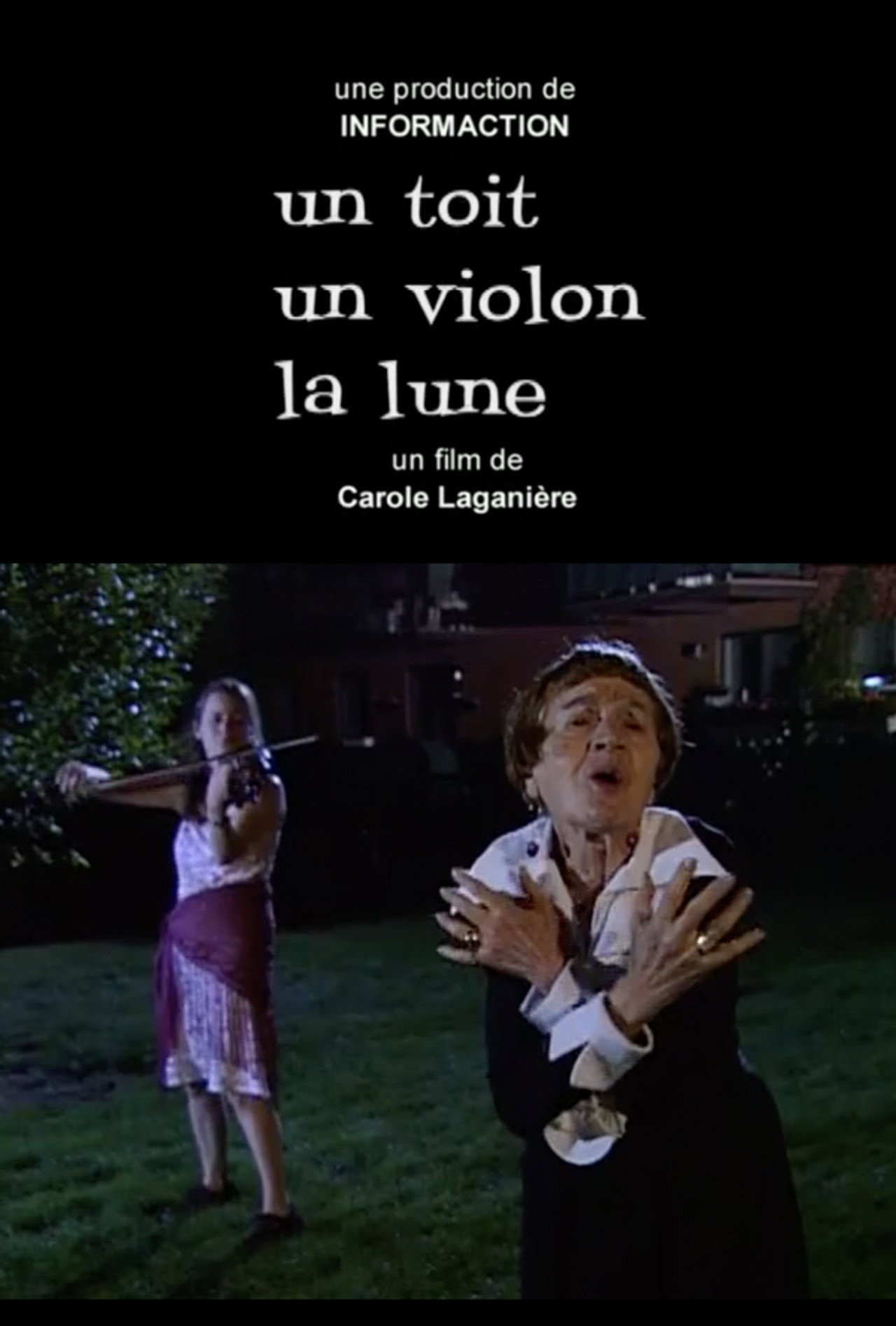 Un toit, un violon, la lune filmaffisch