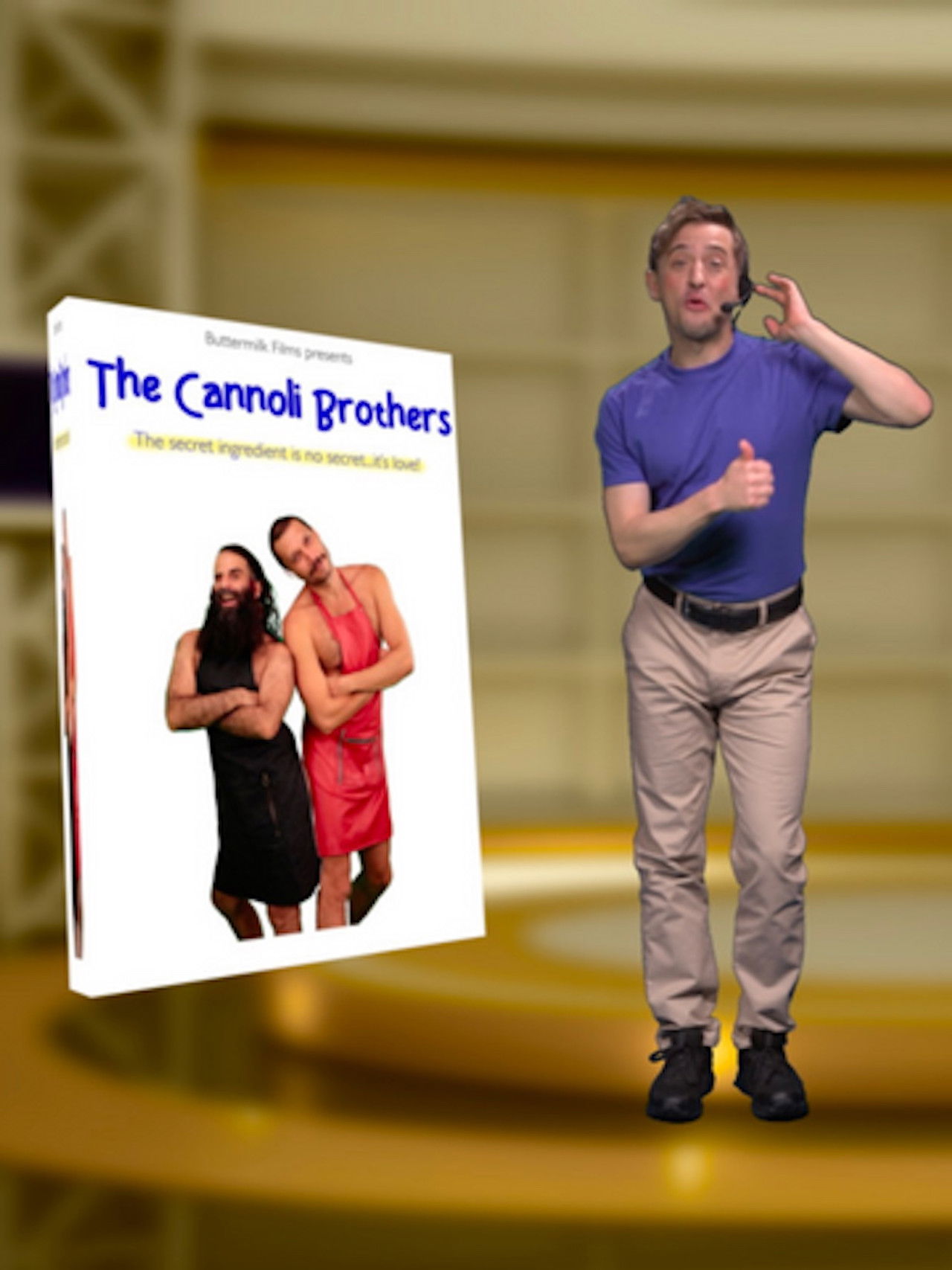 The Cannoli Brothers Backdrop