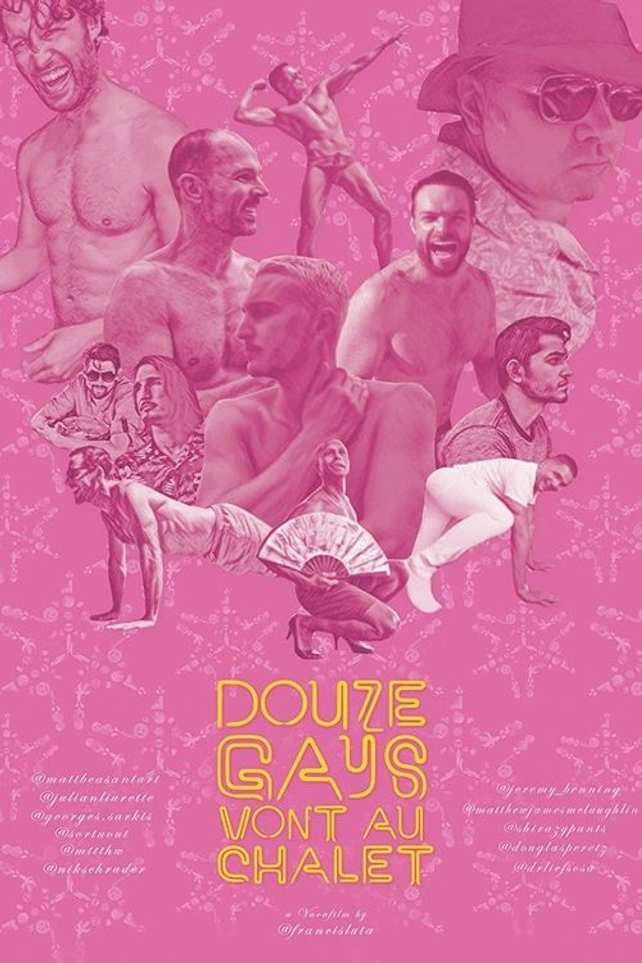 Douze gays vont au chalet filmaffisch