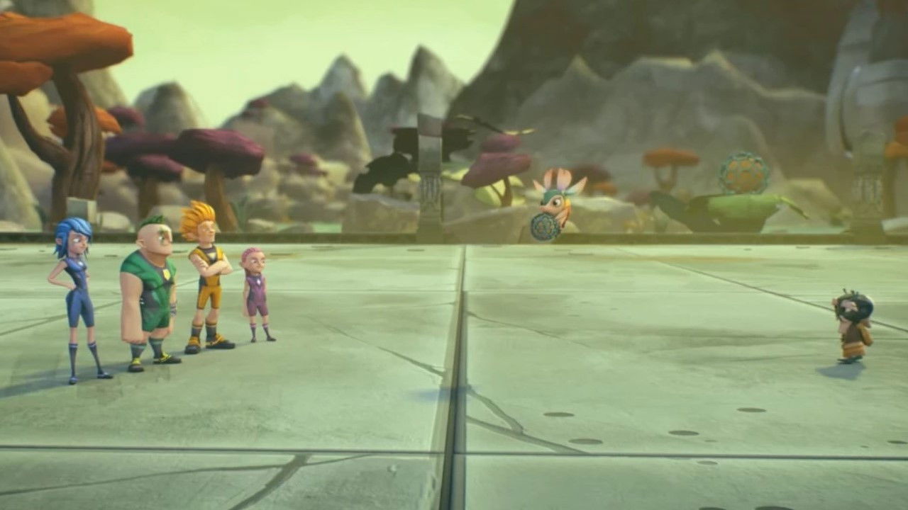 Campeões do Sendokai backdrop