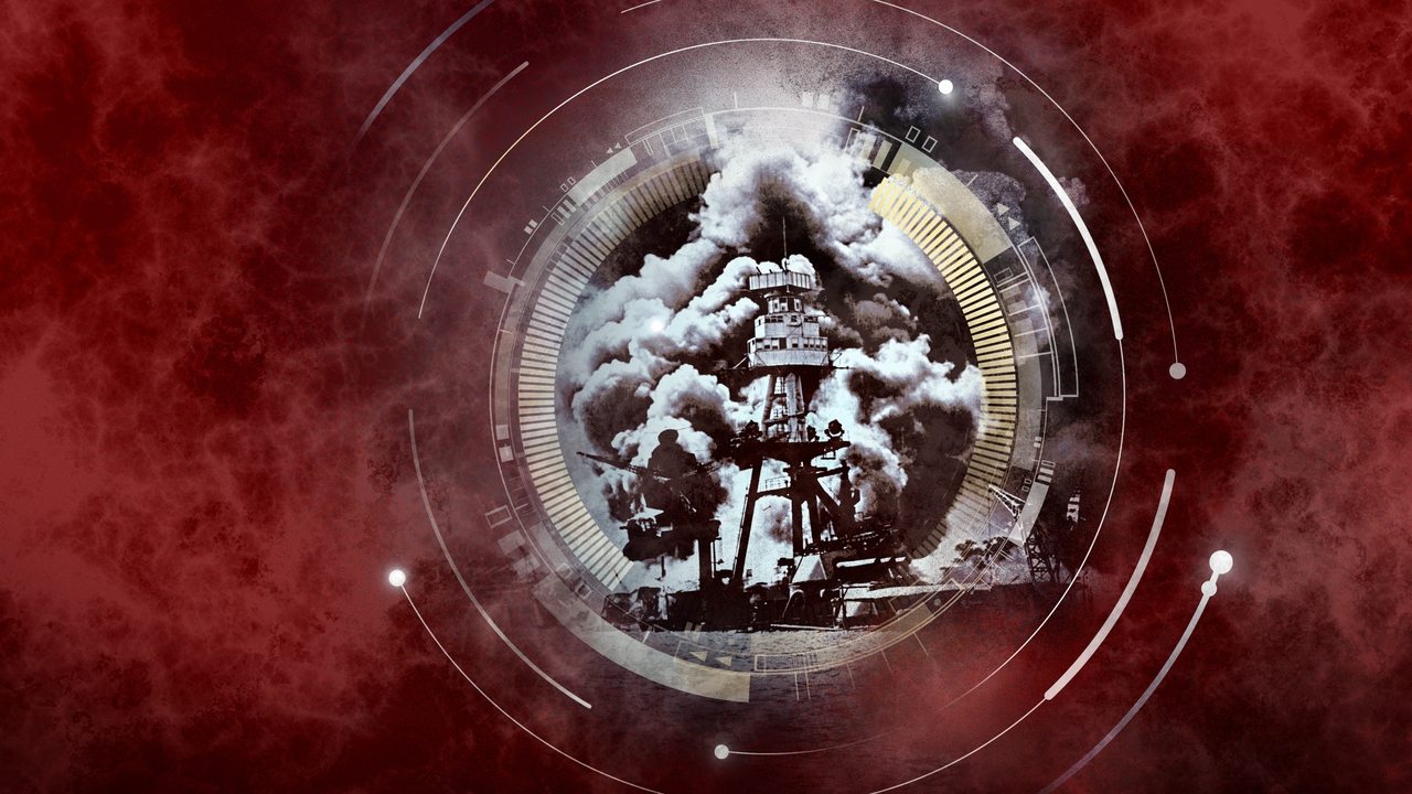 Backdrop for Attack on Pearl Harbor: Minute by Minute