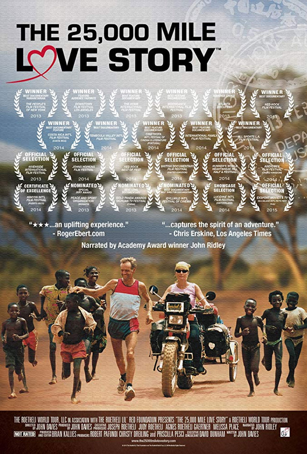 The 25,000 Mile Love Story Backdrop