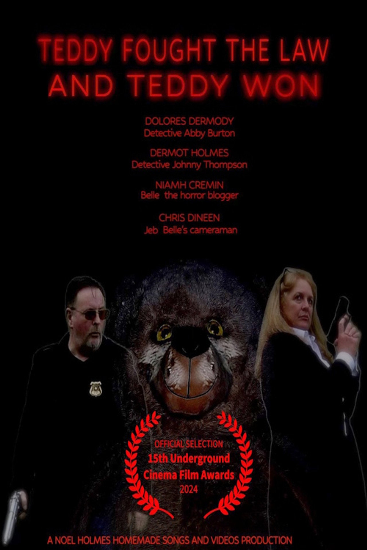 Teddy Fought the Law and Teddy Won Backdrop