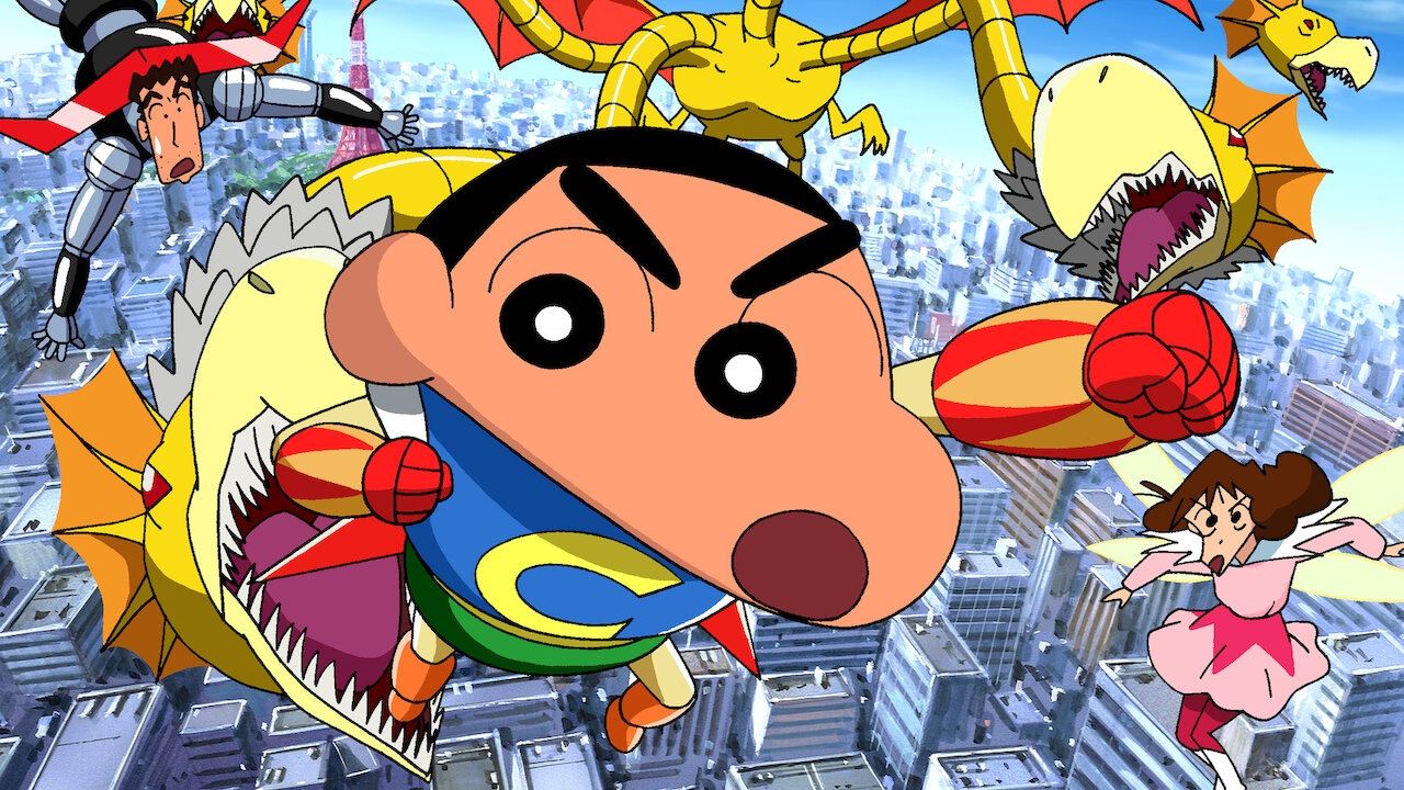 Crayon Shin-chan: The Legend Called Buri Buri 3 Minutes Charge Backdrop Image