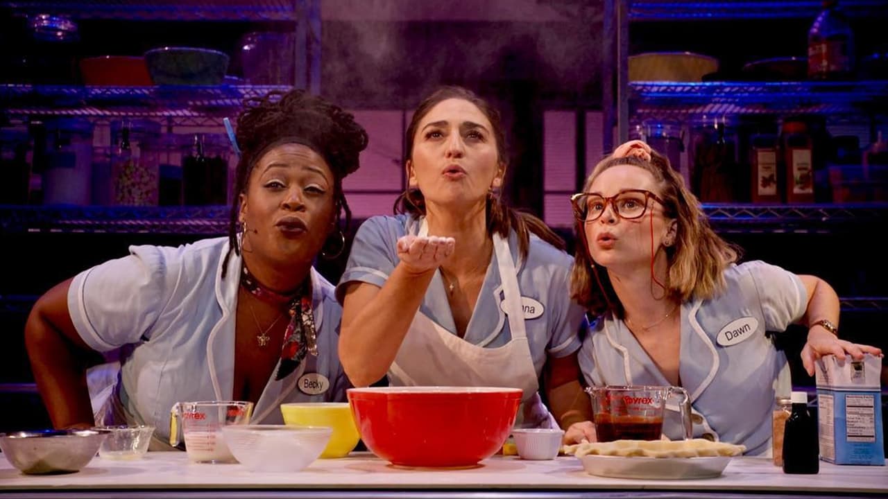 Scen från Waitress: The Musical