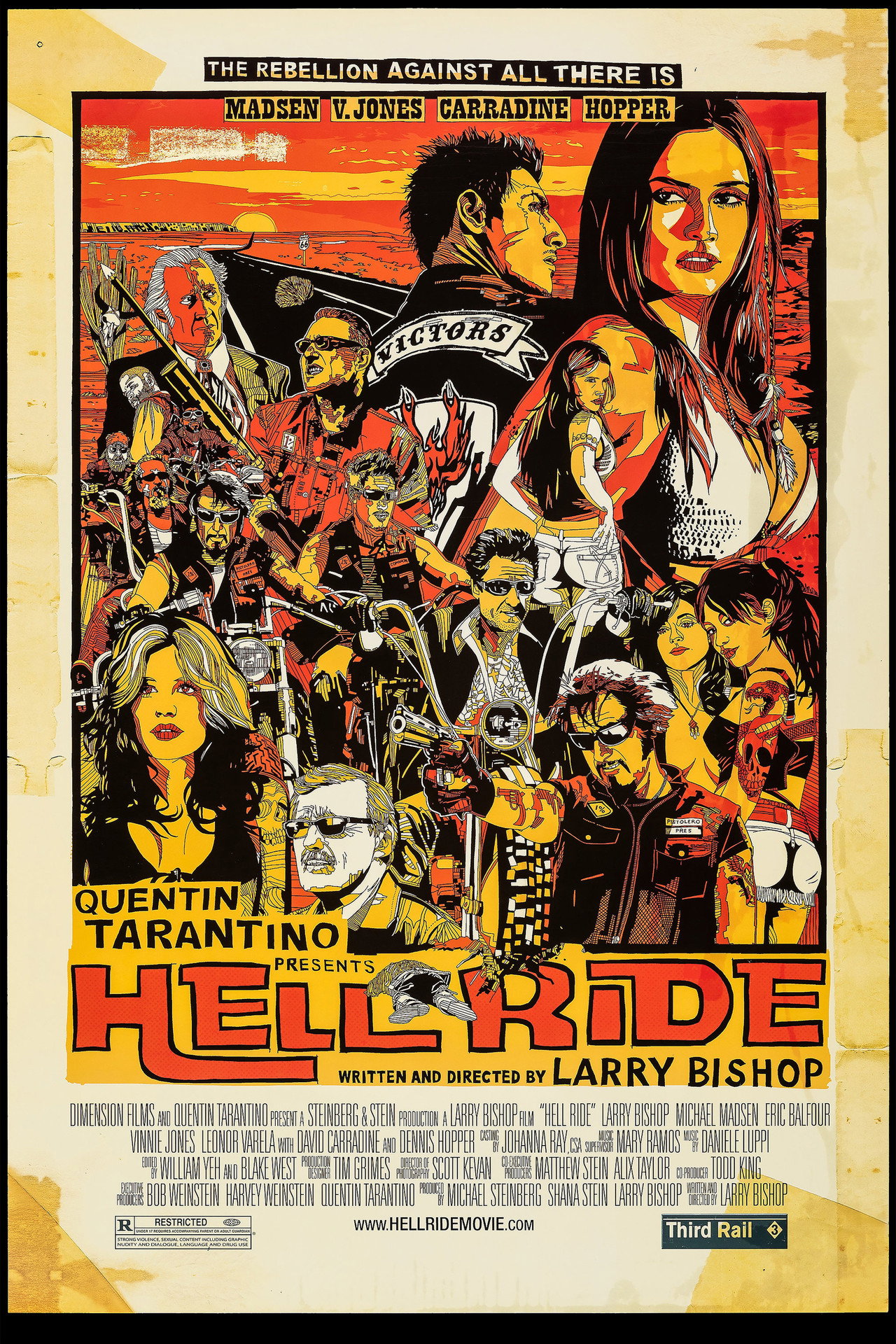 Hell Ride - Pokoljárás – plakát 5