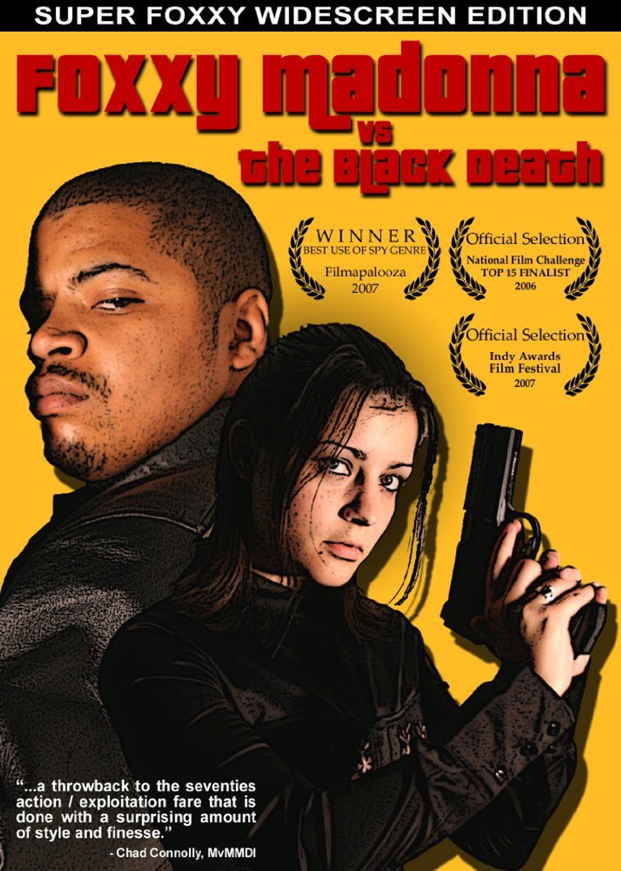 Foxxy Madonna vs The Black Death filmaffisch