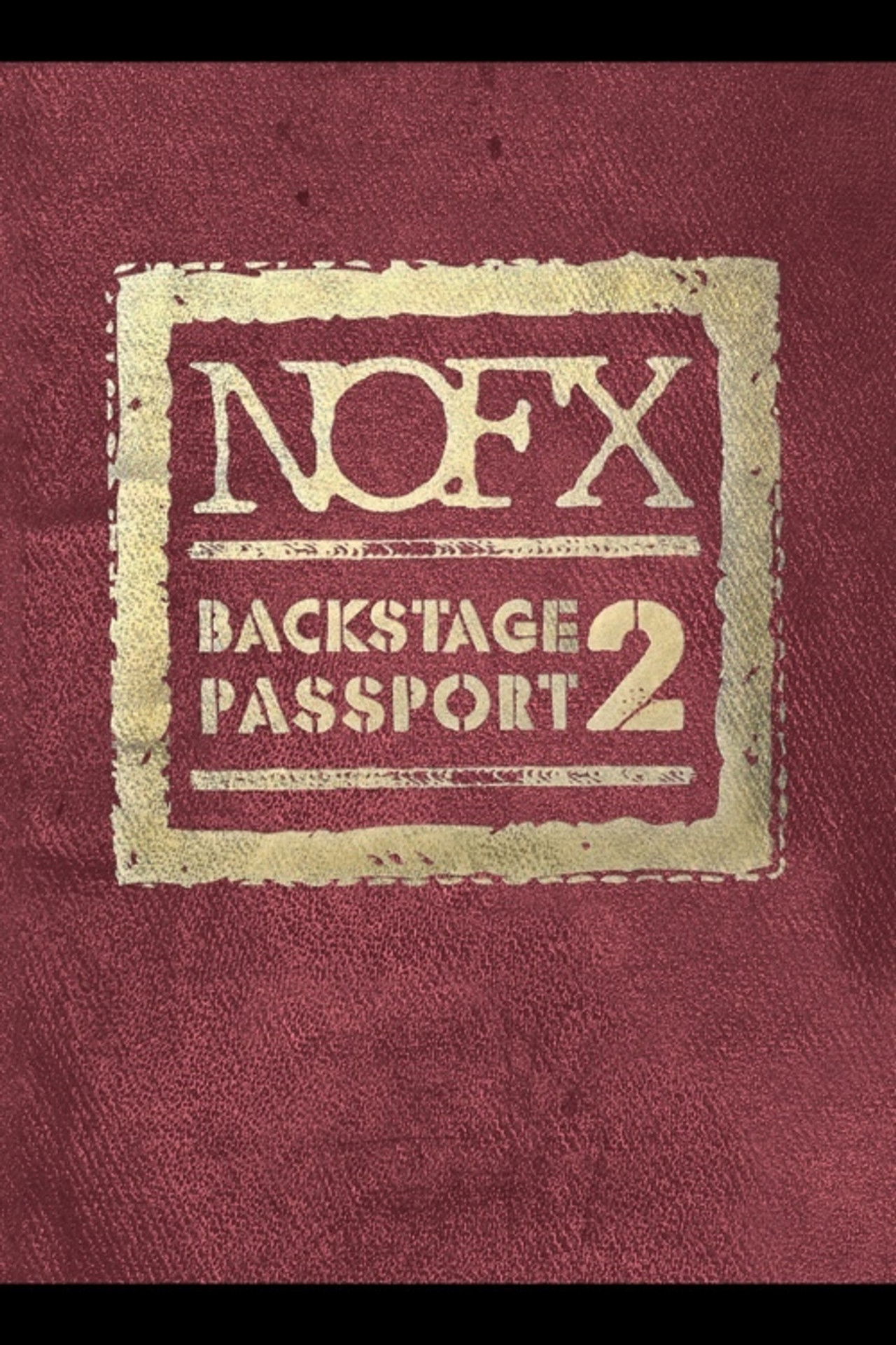 NOFX Backstage Passport 2 Backdrop