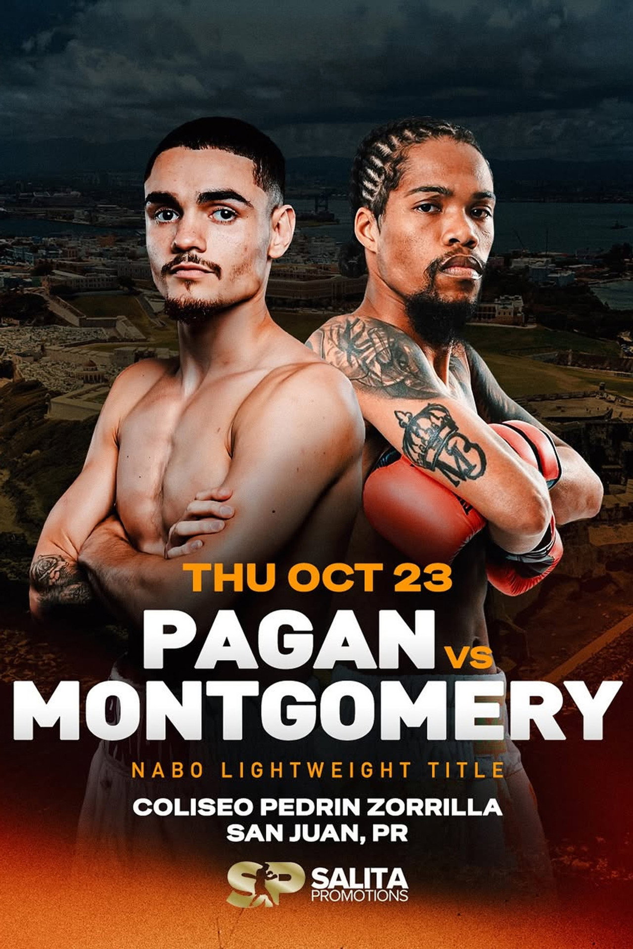 Joshua Pagan vs. Maliek Montgomery filmaffisch