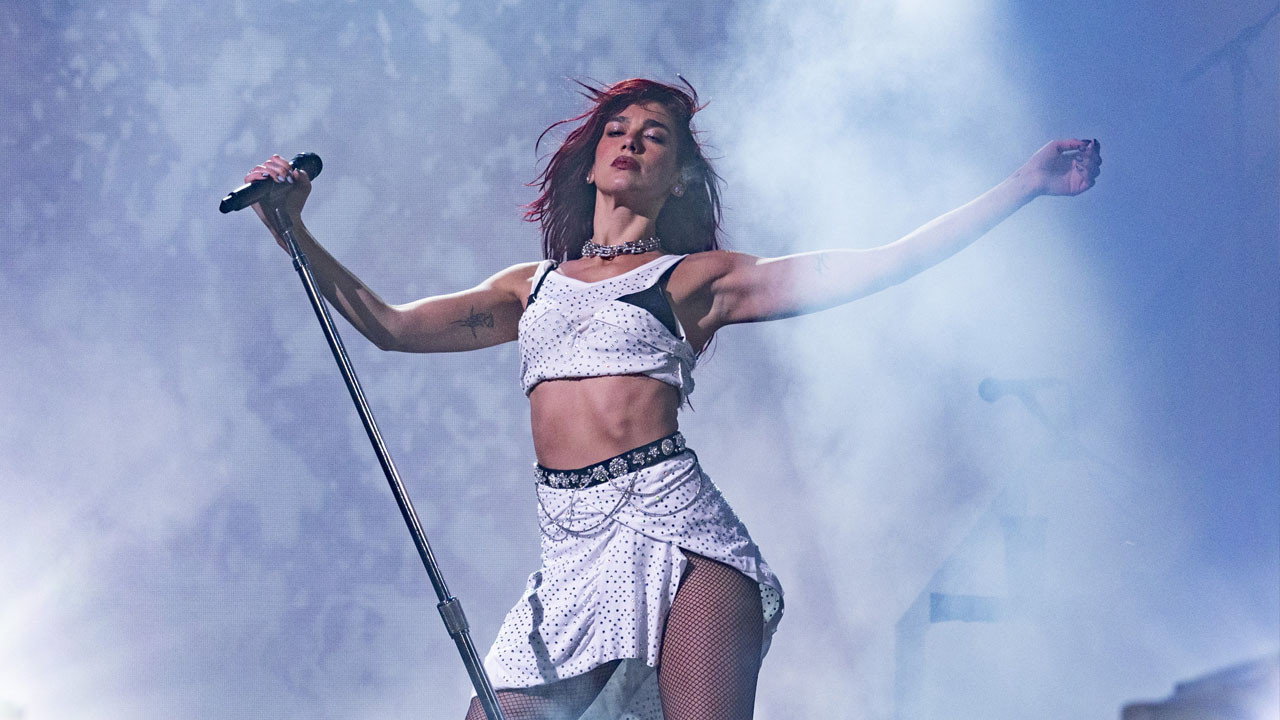 Dua Lipa: Radical Optimism Tour backdrop