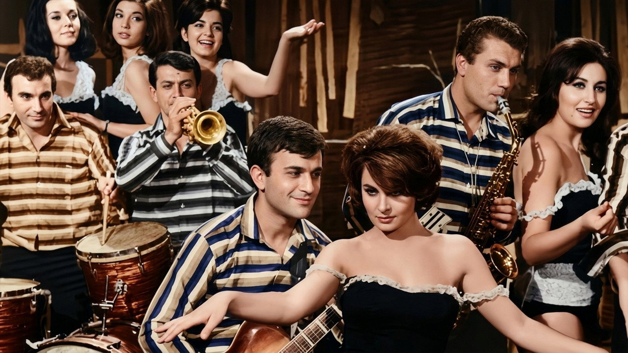Beş Şeker Kız backdrop