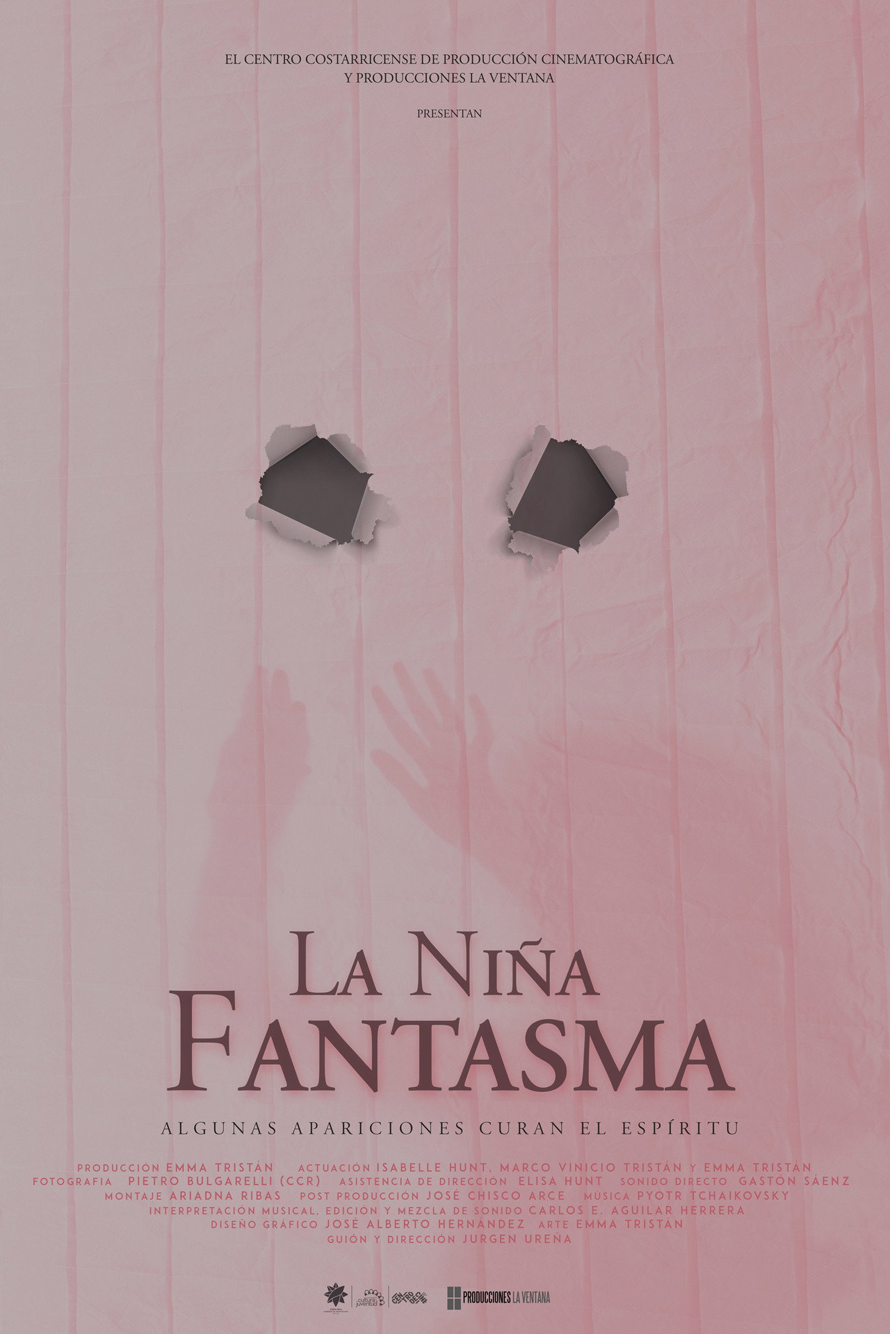 La Niña Fantasma filmaffisch