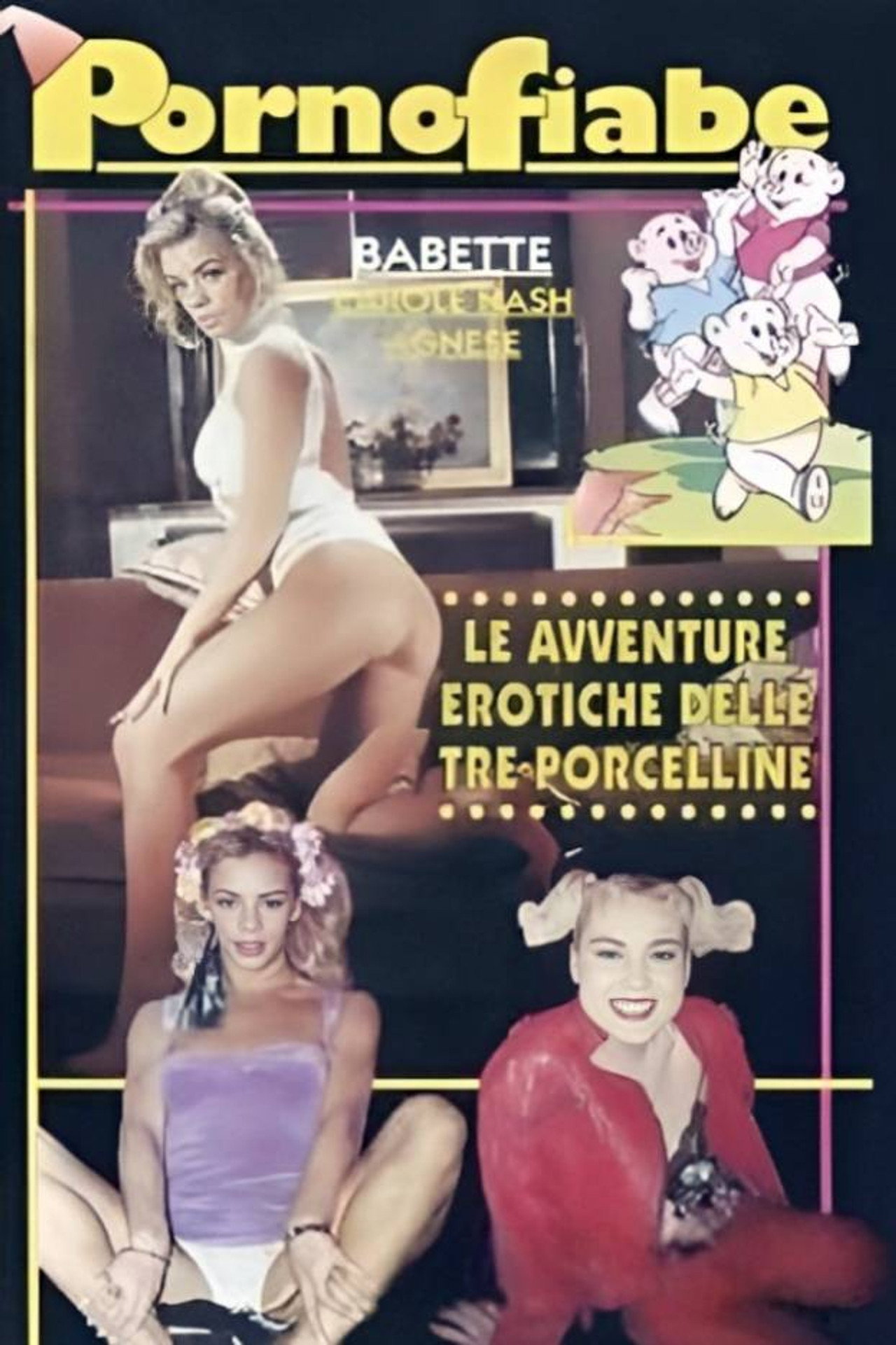 Le tre porcelline filmaffisch