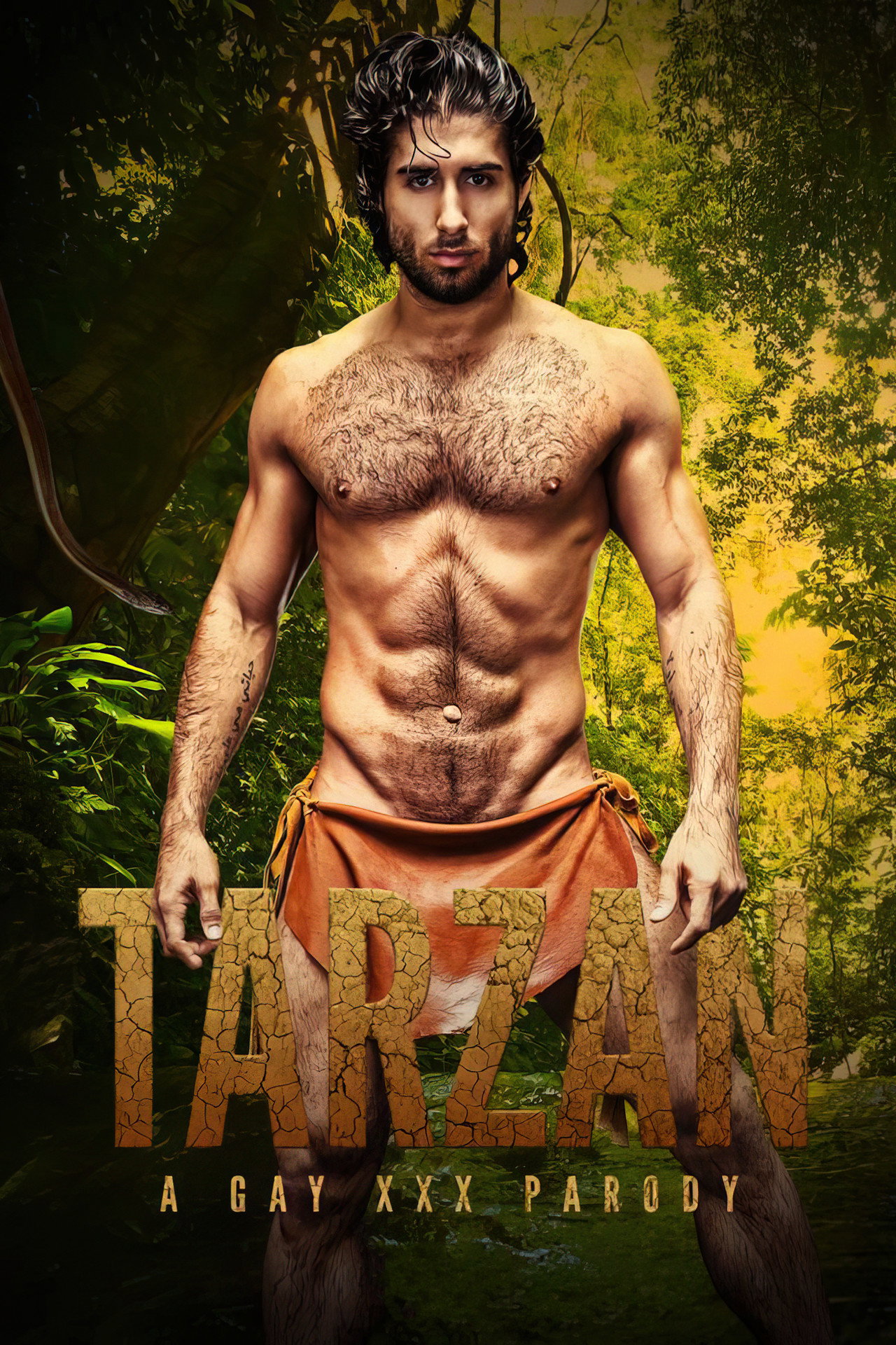 Tarzan: A Gay XXX Parody filmaffisch