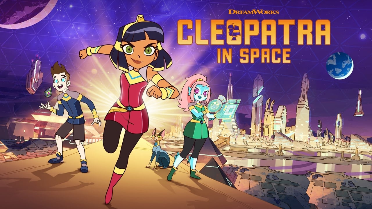 Cleopatra in Space background