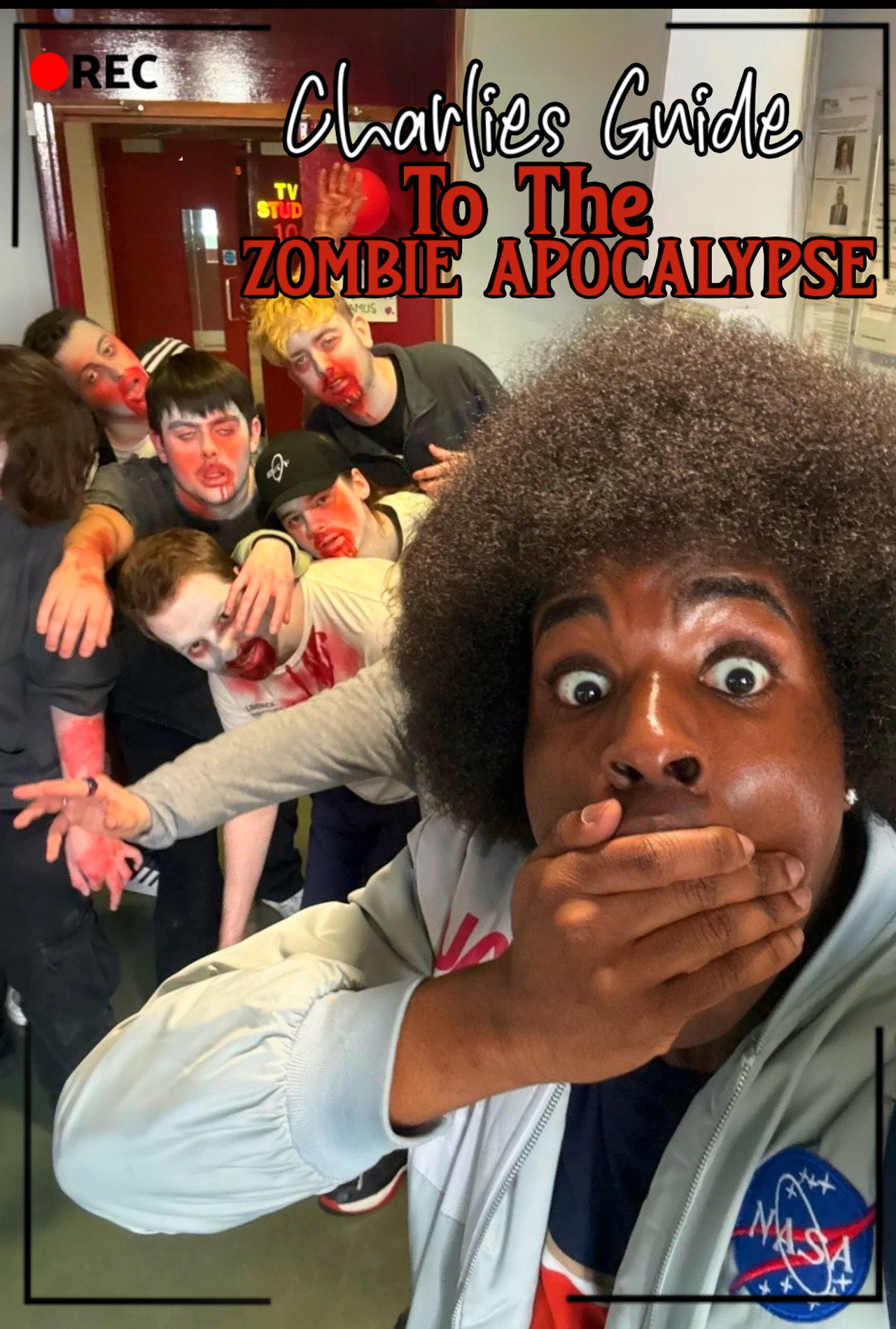 Charlies Guide to the Zombie Apocalypse Backdrop