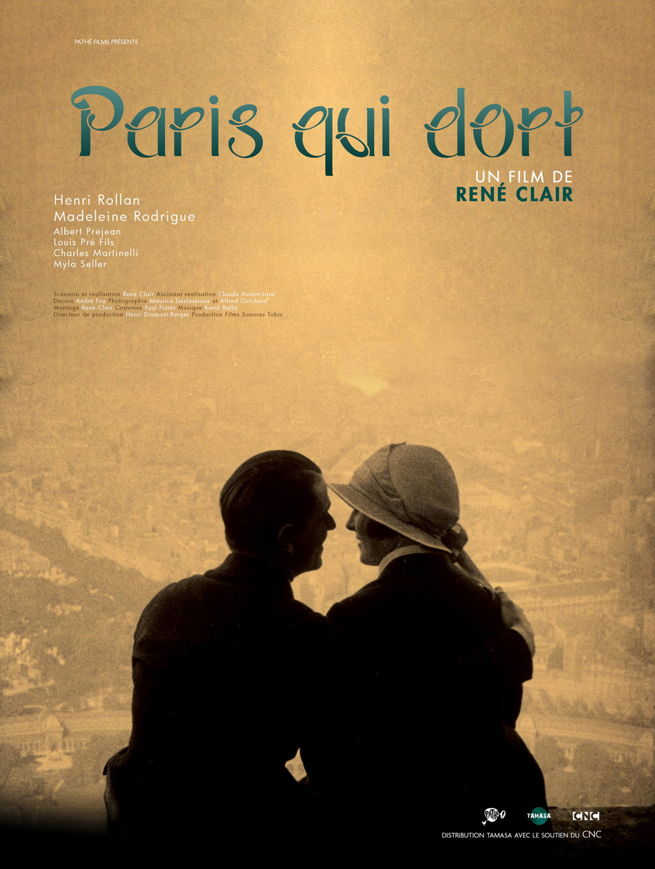 Paris sover filmaffisch