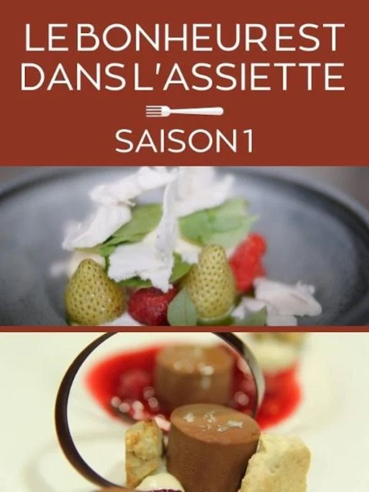 Le bonheur est dans l'assiette affisch