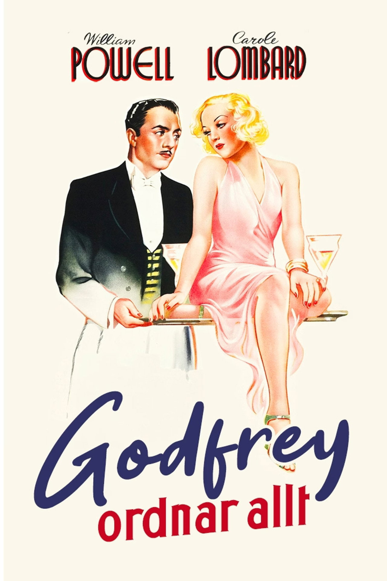 Godfrey ordnar allt filmaffisch
