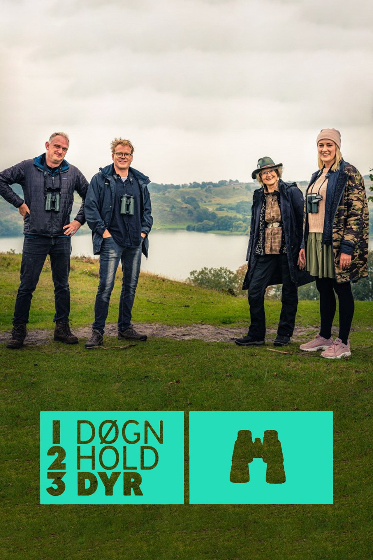 1 døgn, 2 hold, 3 dyr affisch