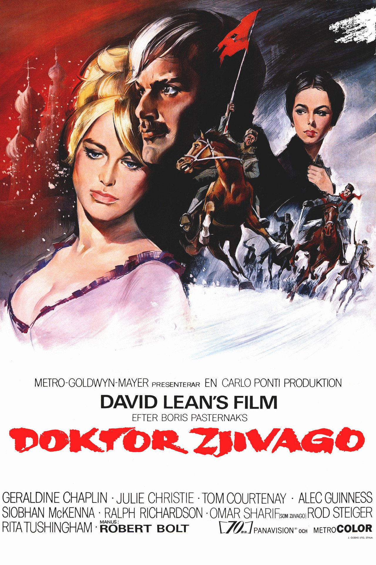 Doktor Zjivago filmaffisch