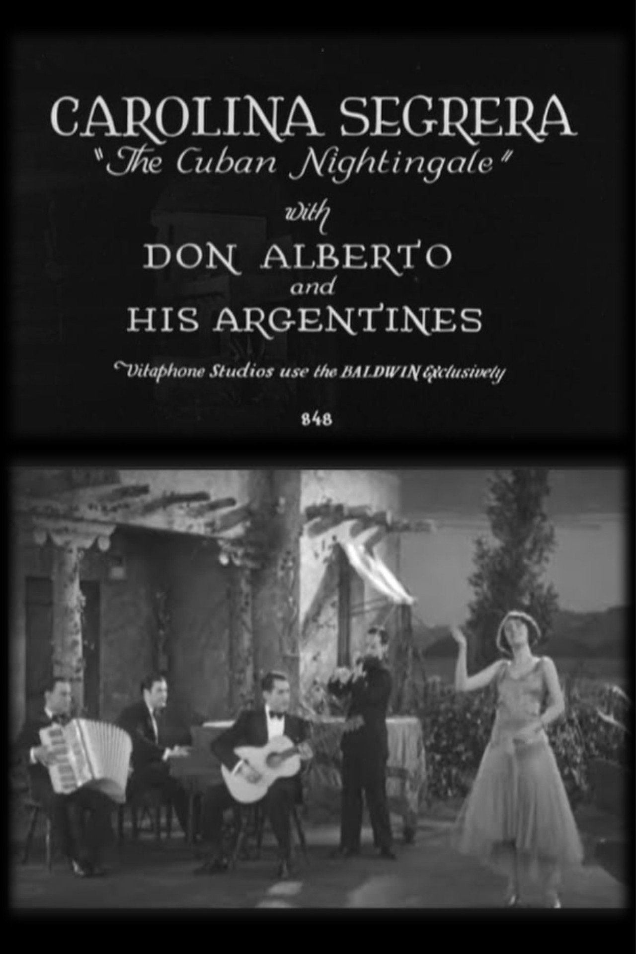 Carolina Segrera, 'The Cuban Nightingale' poster