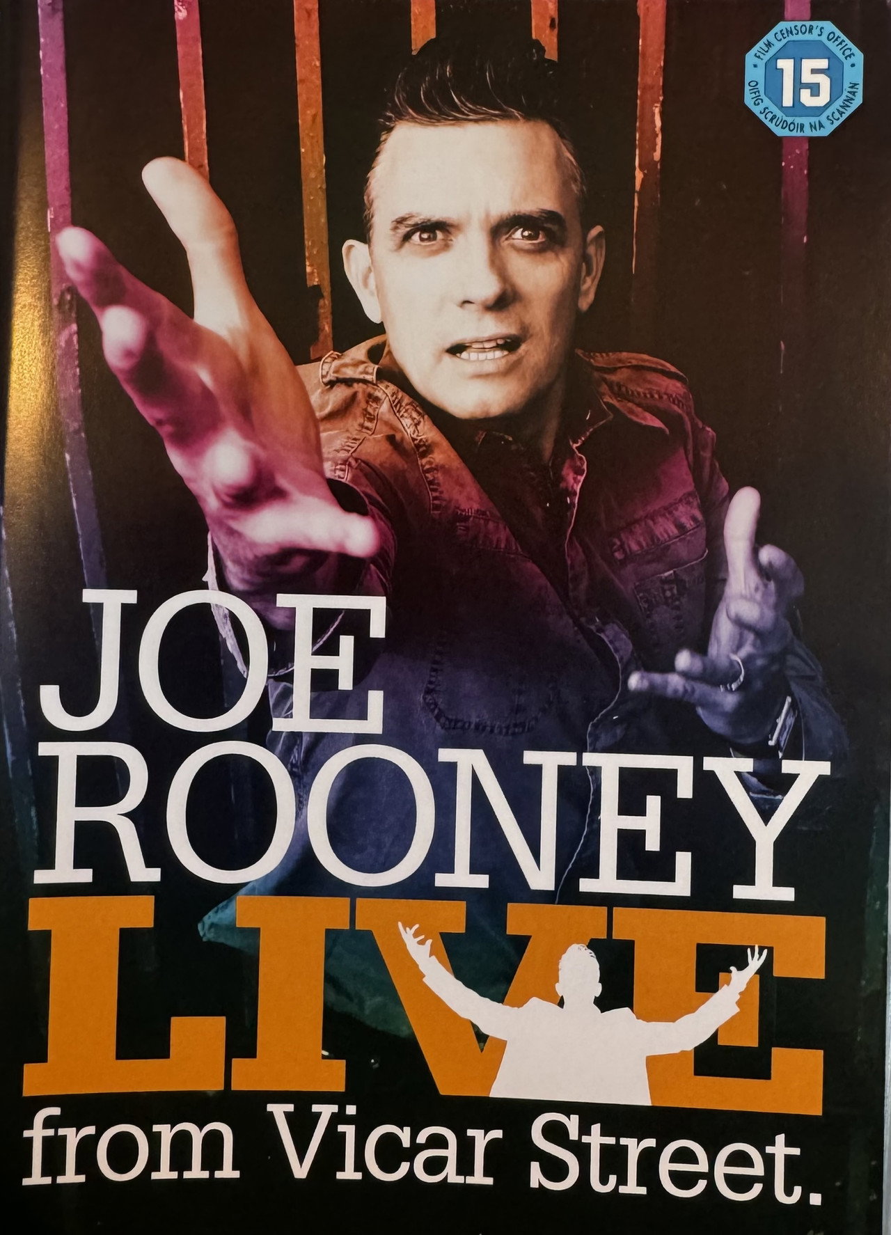 Joe Rooney Live From Vicar Street Backdrop