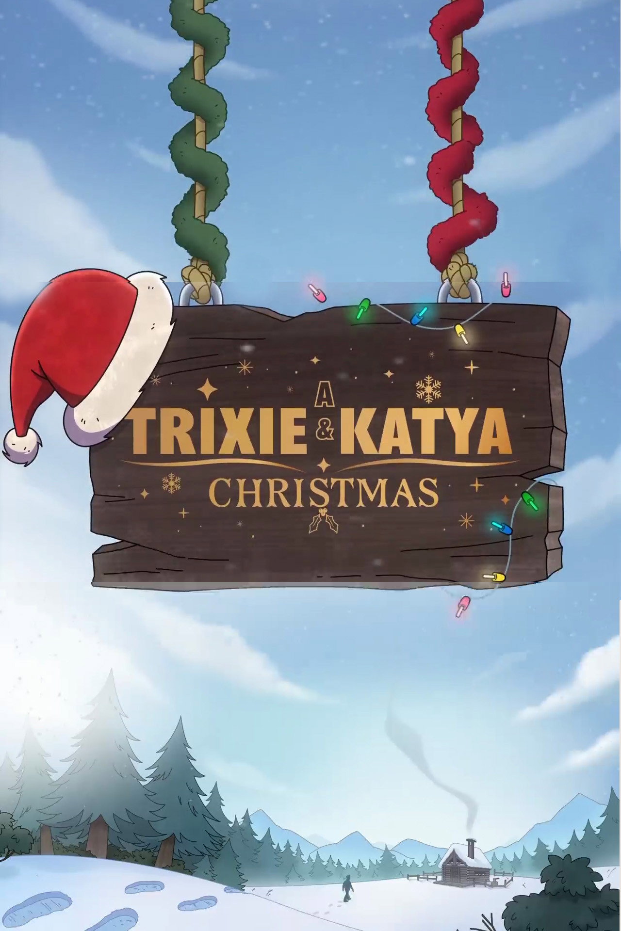 A Trixie & Katya Christmas filmaffisch