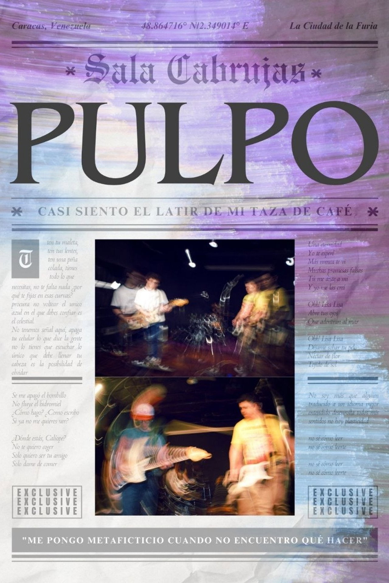 Pulpo - Live @ Sala Cabrujas