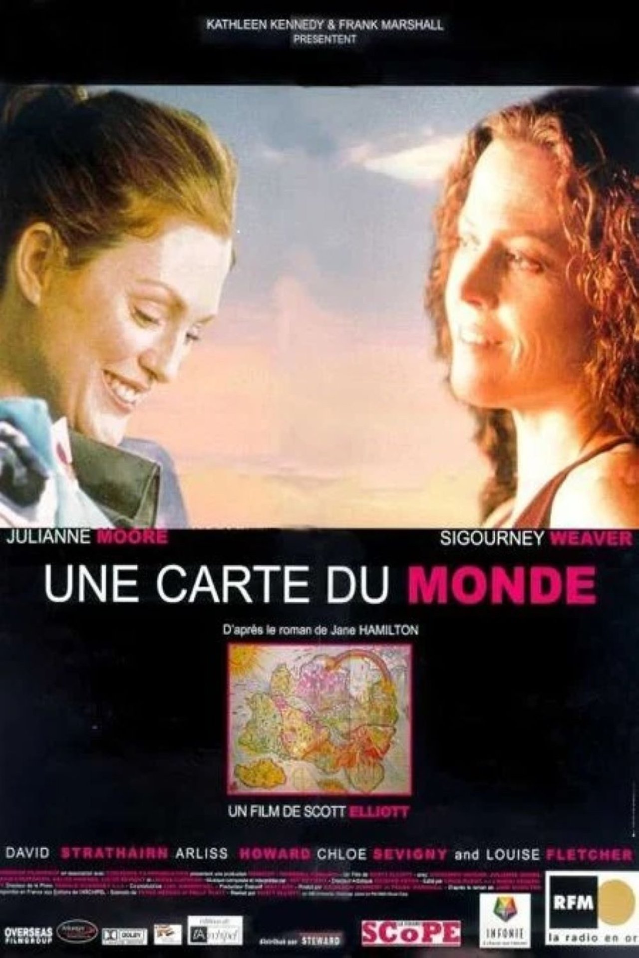 Une carte du monde poster